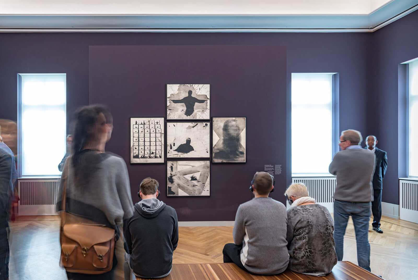 Michael Morgner: M. überschreitet den See bei Gallenthin, 1983, Galerie Barthel + Tetzner, Berlin