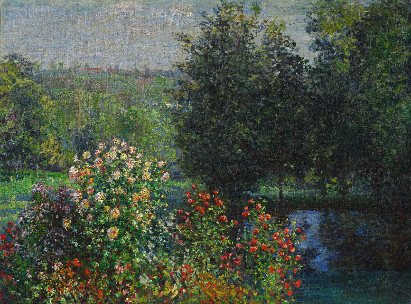 Museum Barberini | Claude Monet: Die Rosensträucher im Garten von Montgeron