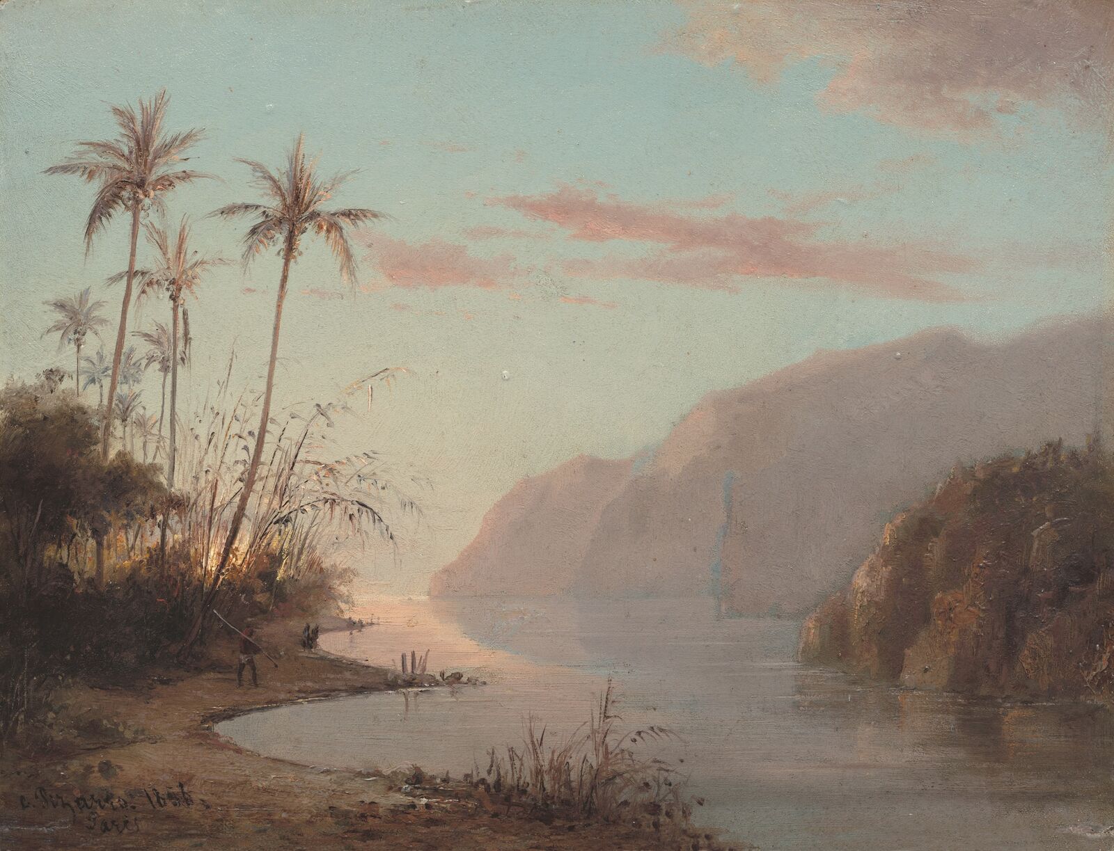 A Creek in Saint Thomas (Virgin Islands), 1856, National Gallery of Art, Washington, Collection of Mr. and Mrs. Paul Mellon