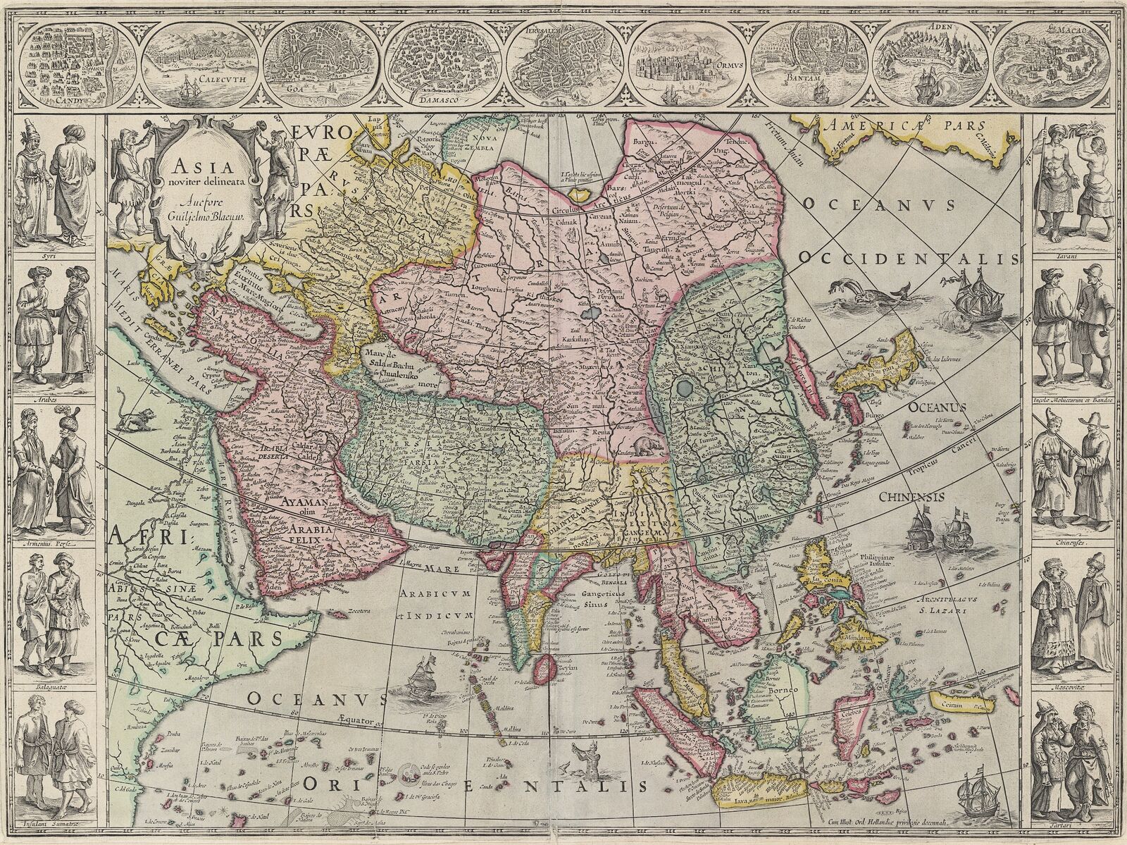 Willem Jansz Blaeu:  Asia noviter delineata,  ca. 1630, University of Amsterdam