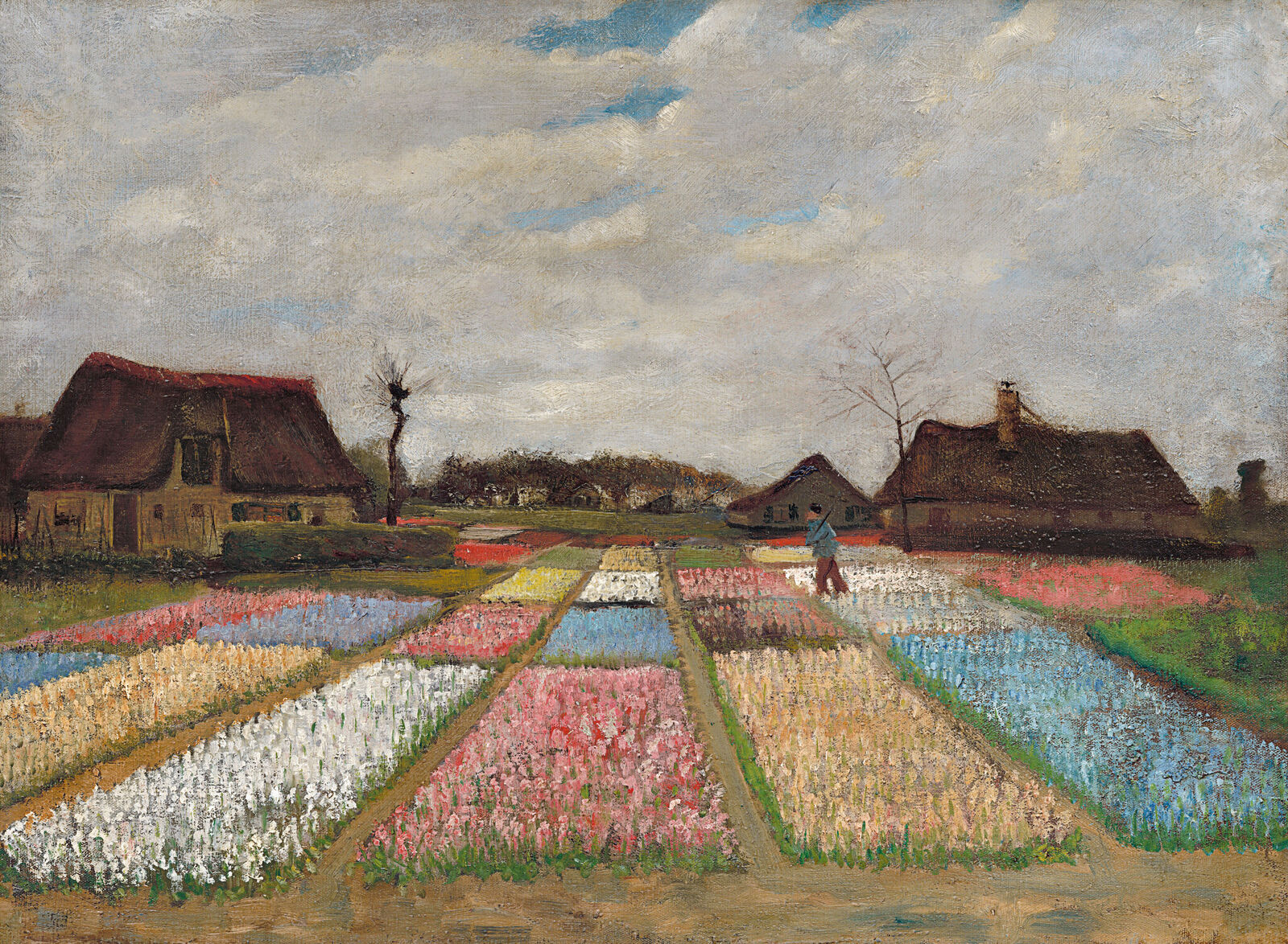 Fig 10 Vincent van Gogh: Flower Beds in Holland, ca. 1883, National Gallery of Art, Washington, Collection of Mr. and Mrs. Paul Mellon