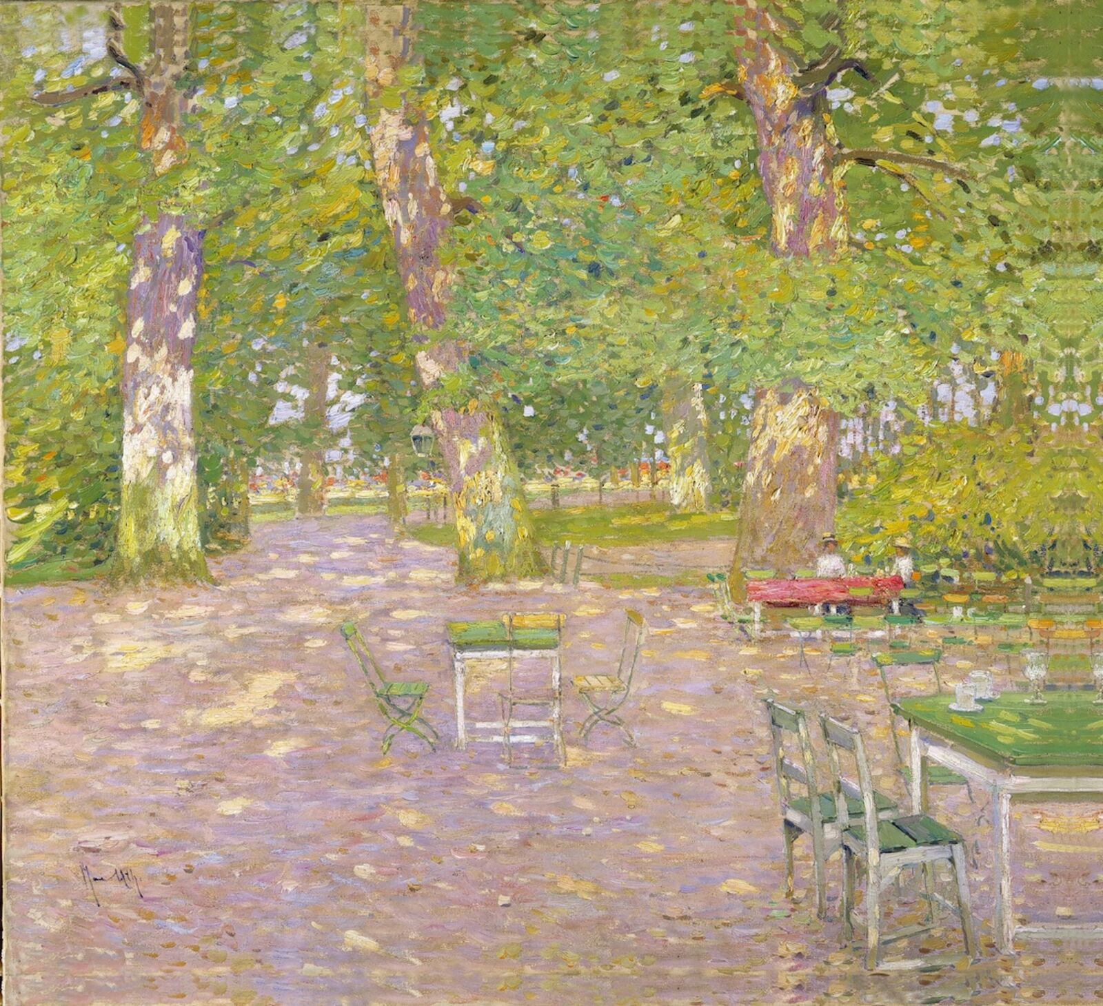  Max Uth,  The Beer Garden ,&nbsp;1910 
