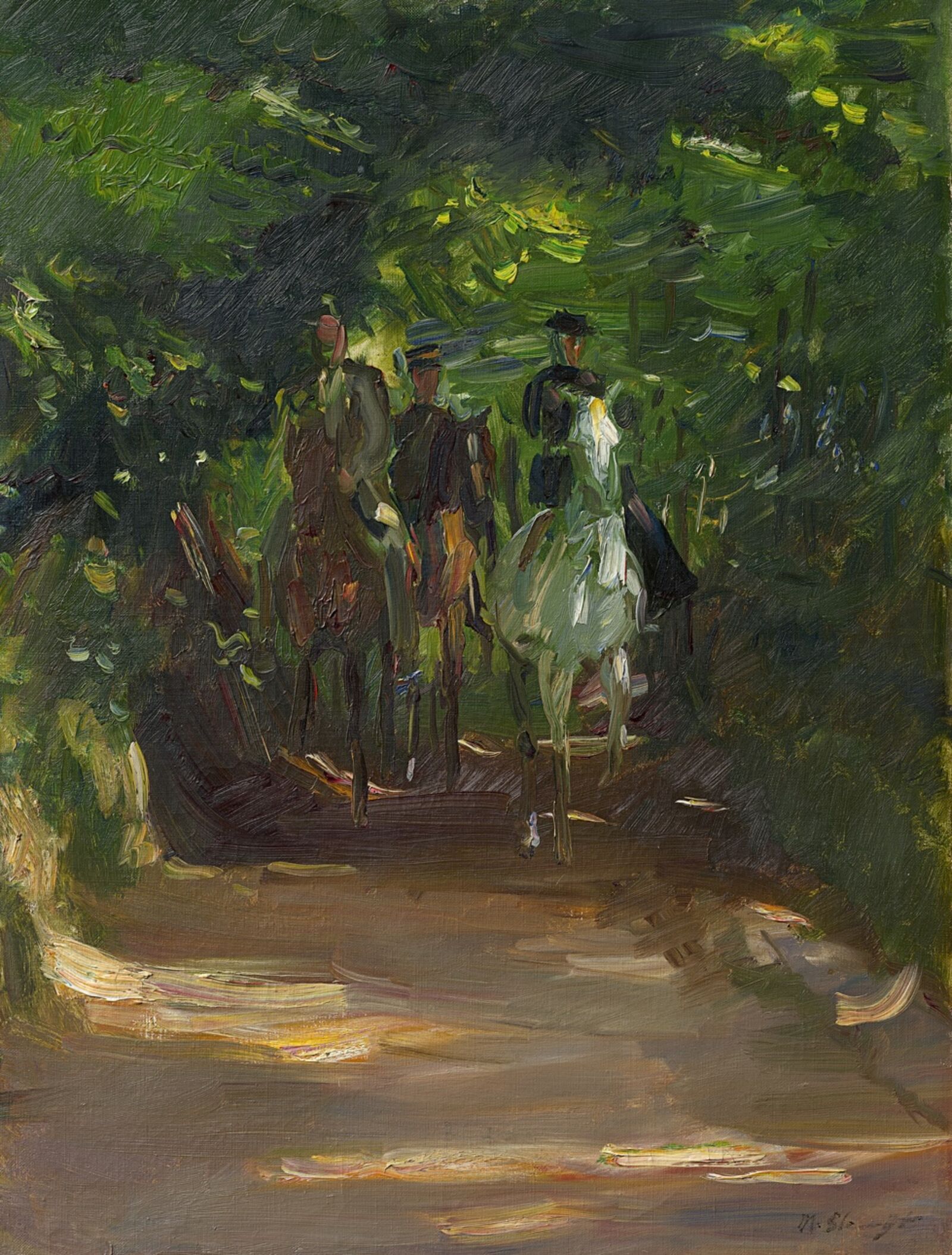  Max Slevogt,  Riders in a Forest ,&nbsp;1902 

