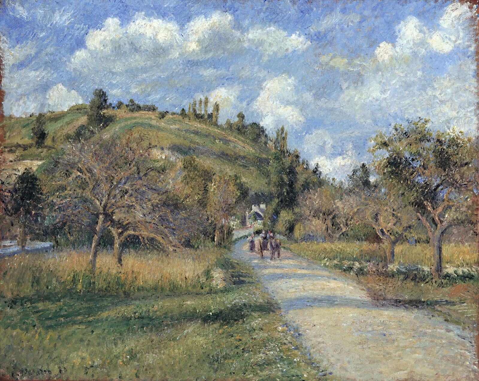   The Highway (La Côte du Valhermeil, Auvers-sur-Oise),  1880,&nbsp;The Baltimore Museum of Art, The Cone Collection, formed by Dr. Claribel Cone and Miss Etta Cone of Baltimore, Maryland 
