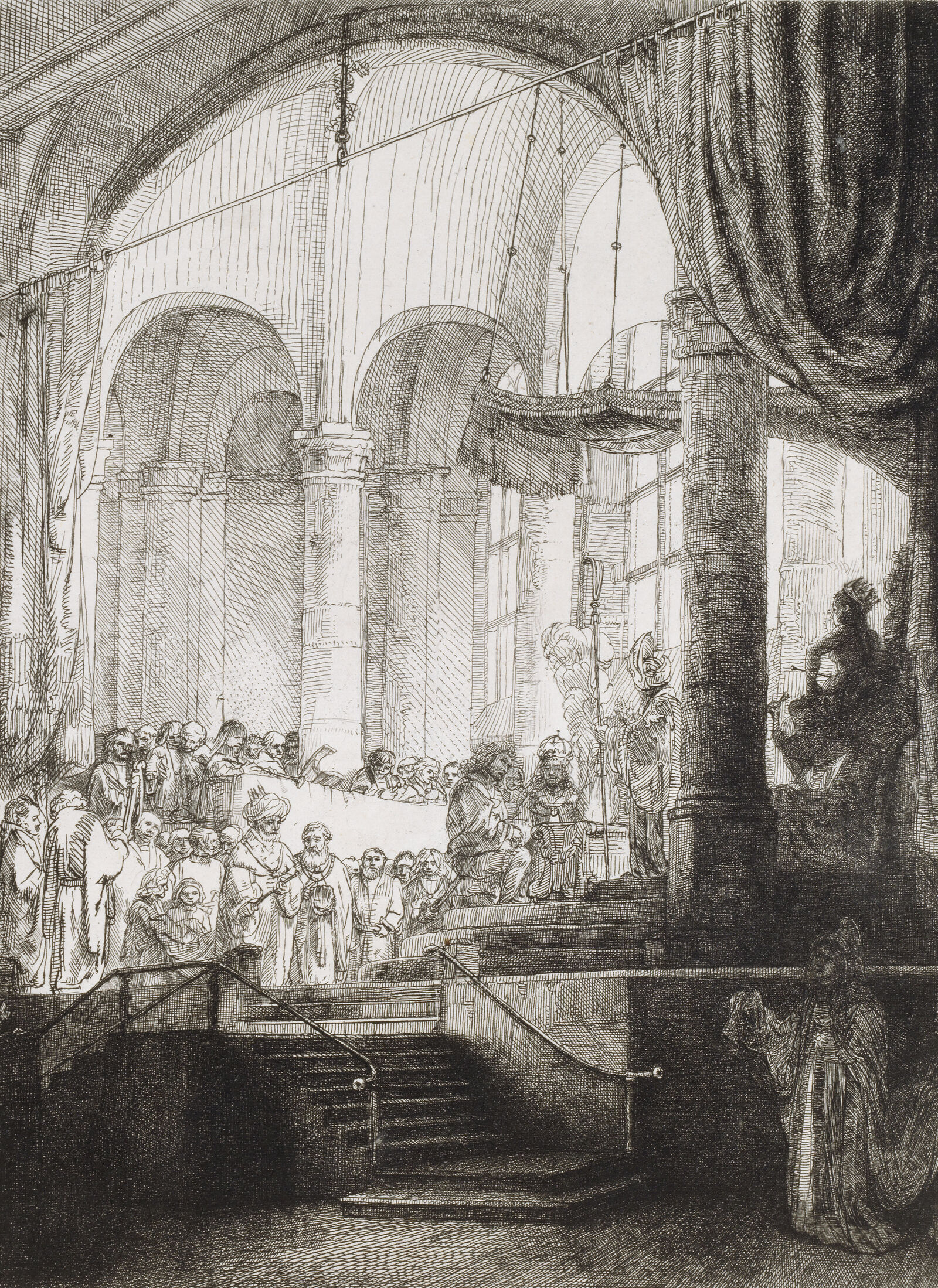 Rembrandt Harmensz. van Rijn:  Medea, or The Marriage of Jason and Creusa,  1648, Kunstmuseum Basel