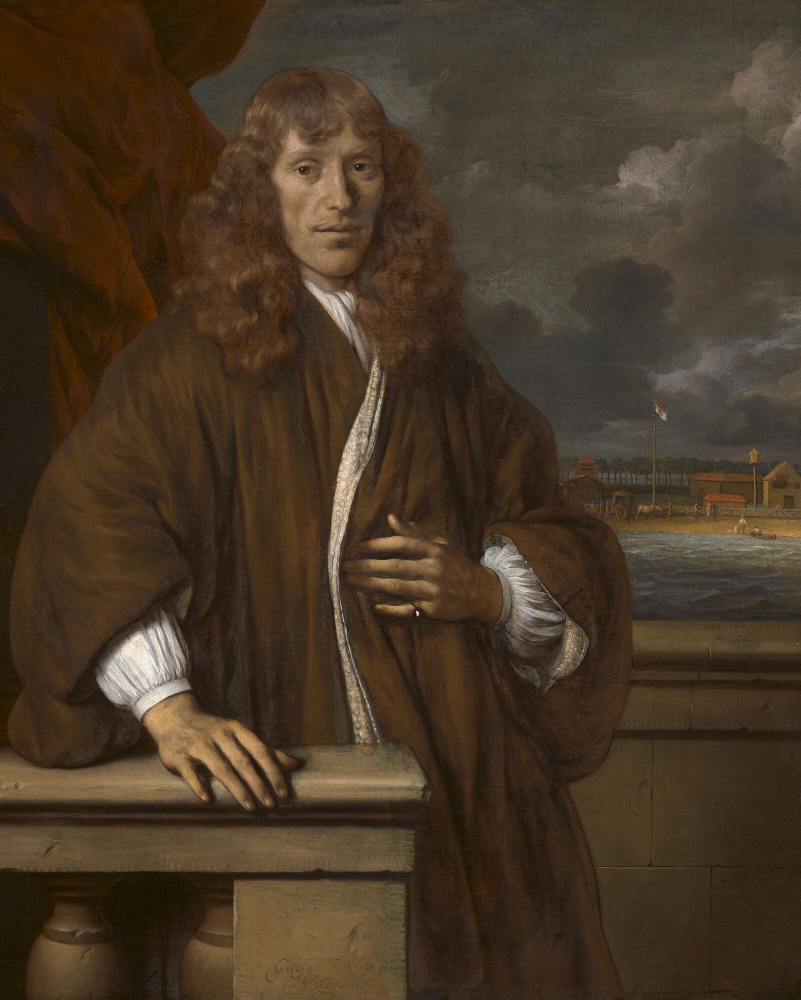 Gerbrand van den Eeckhout:  Portrait of an Unknown Governor of the Dutch East India Company,  1669, Musée de Grenoble