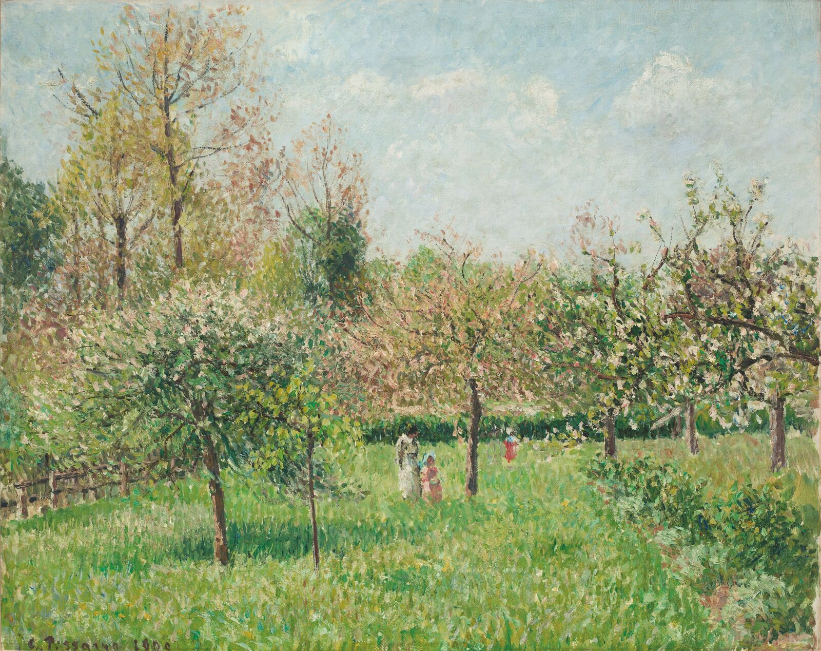 Pissarro discovered nature in all its seasons . . .