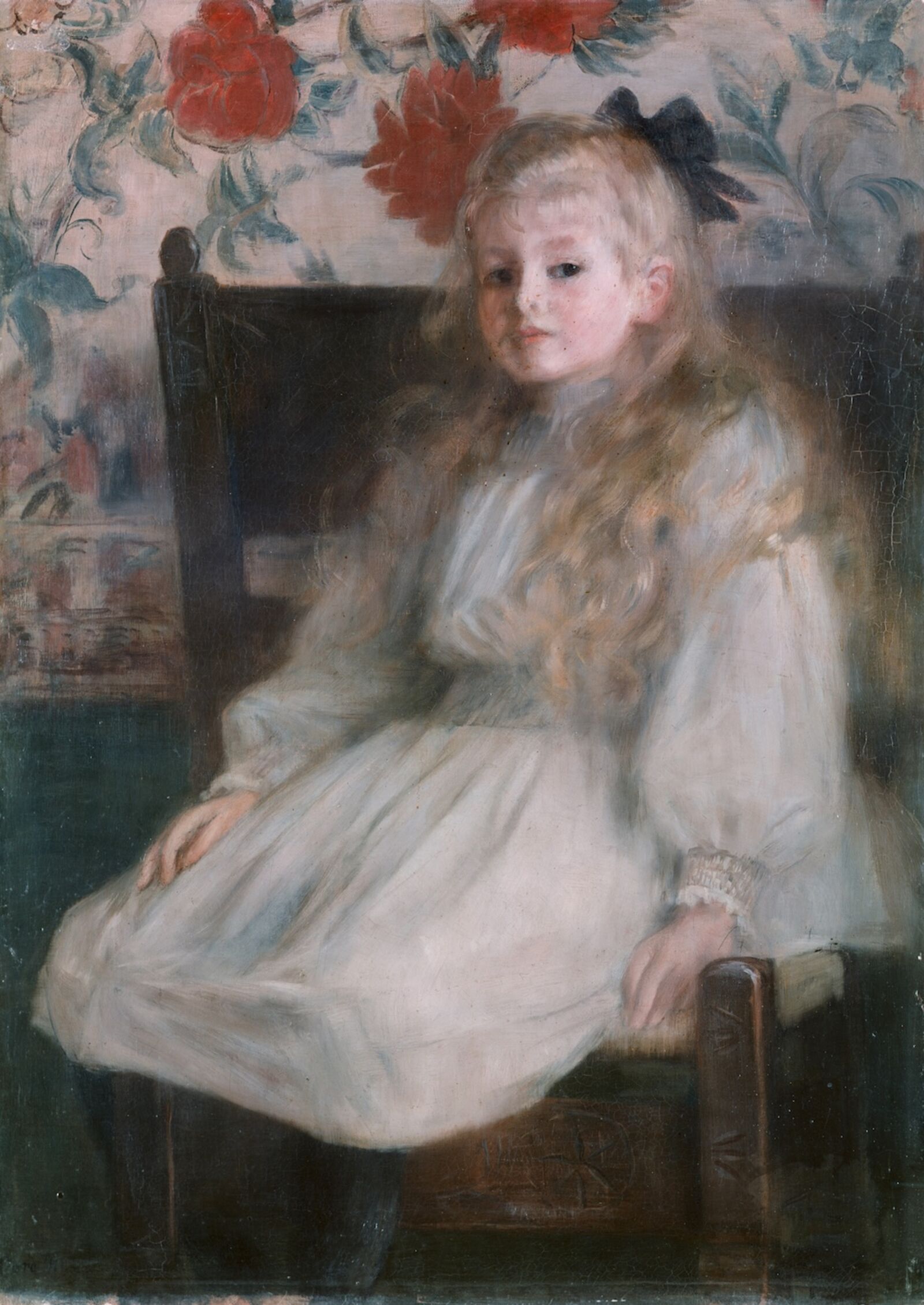  Dora Hitz,&nbsp; Portrait of a Little Girl , before 1897 
