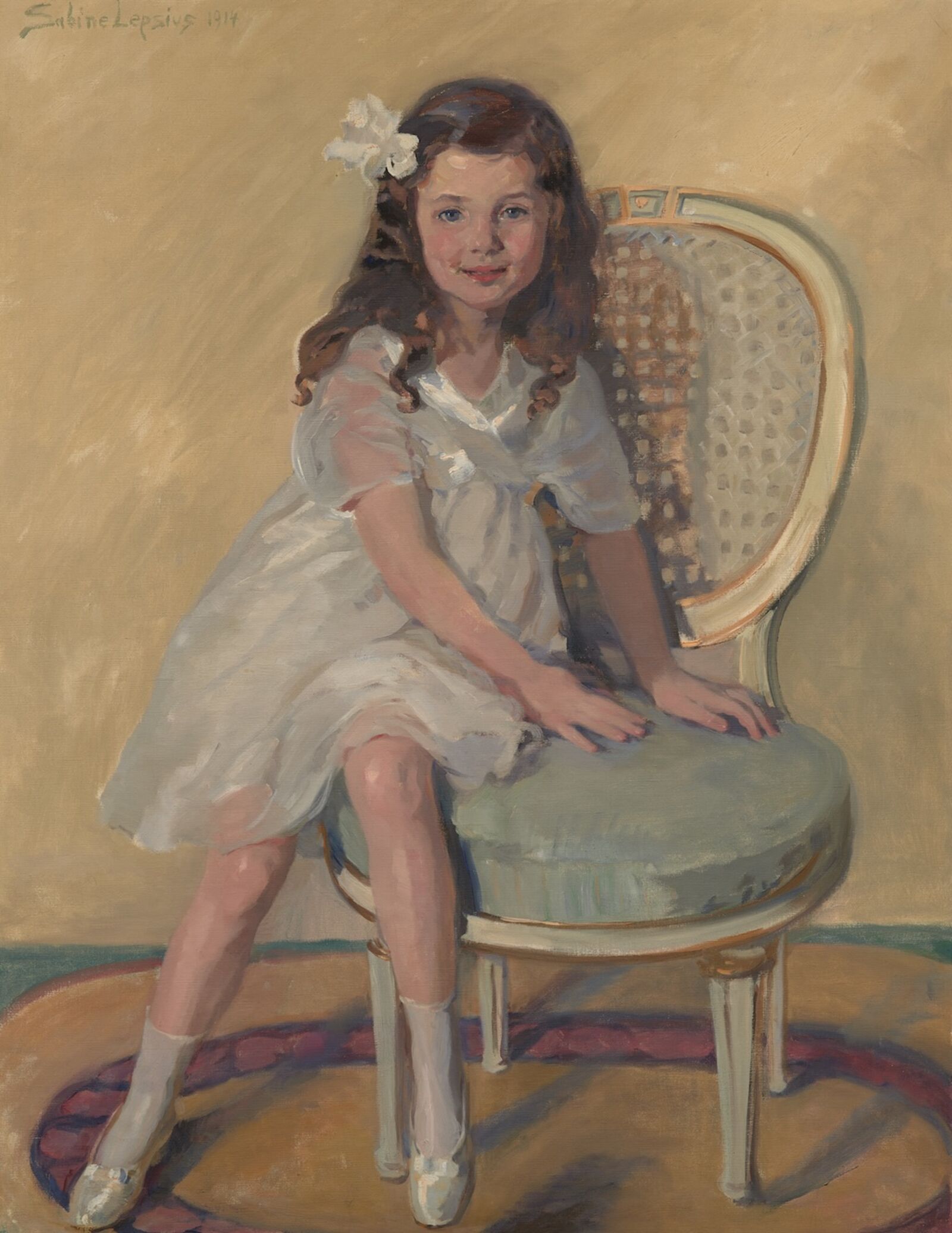  Sabine Lepsius,&nbsp; Girl in a Sunday Dress  
