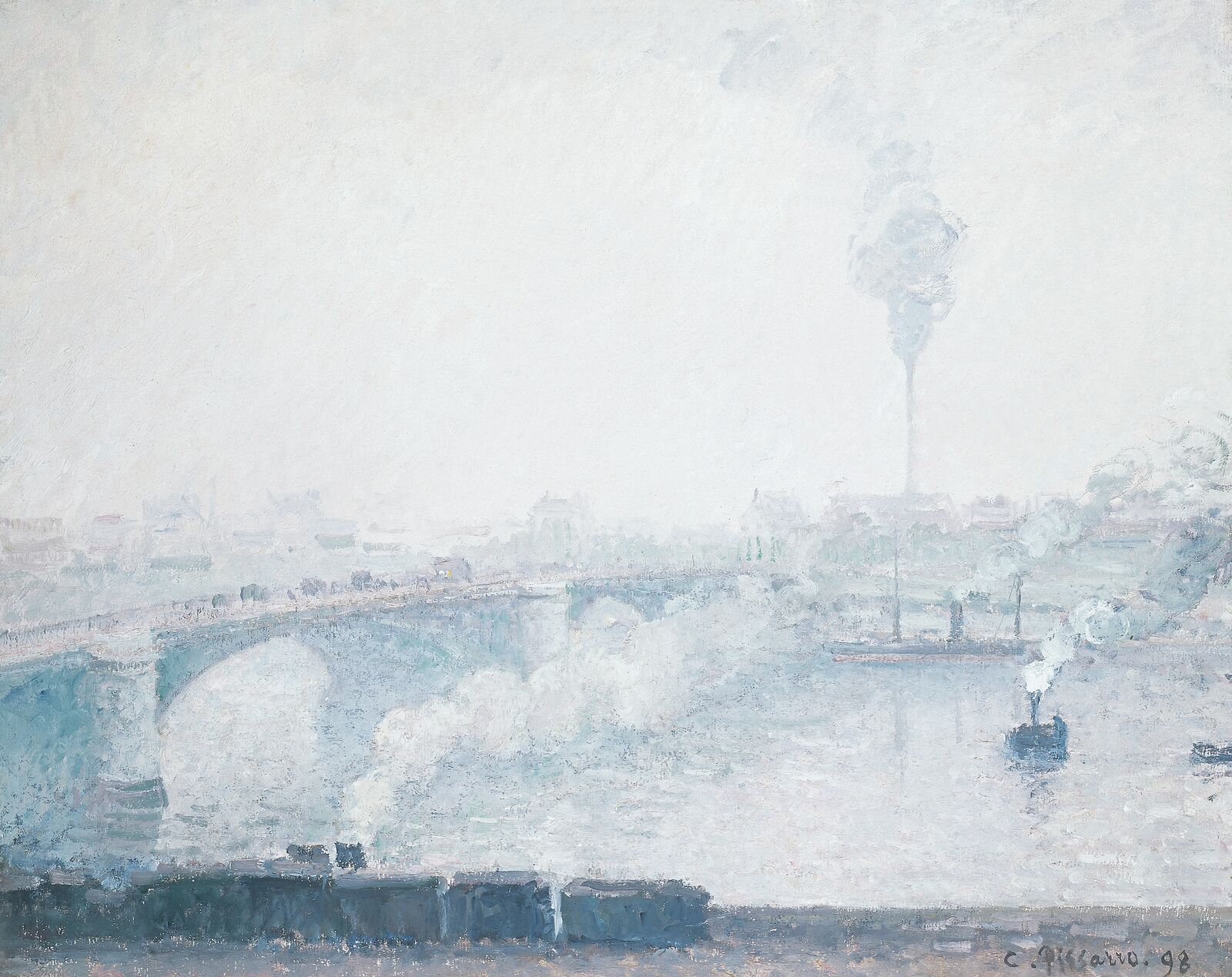 . . . like the steamships, railroads, and factories of Rouen.