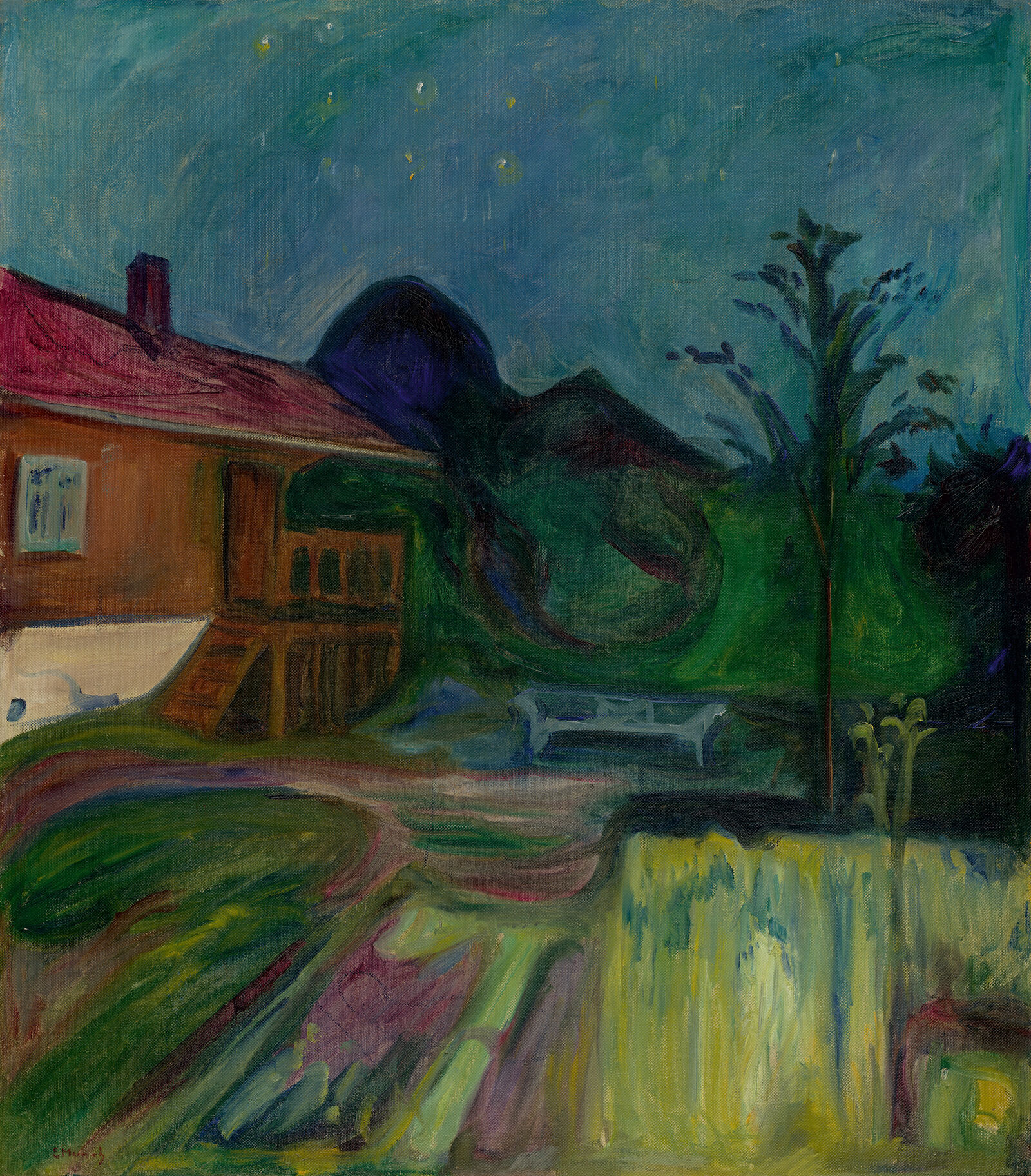 Eine sternenklare Nacht, ein schweigendes Haus, ein geheimnisvolles Leuchten...