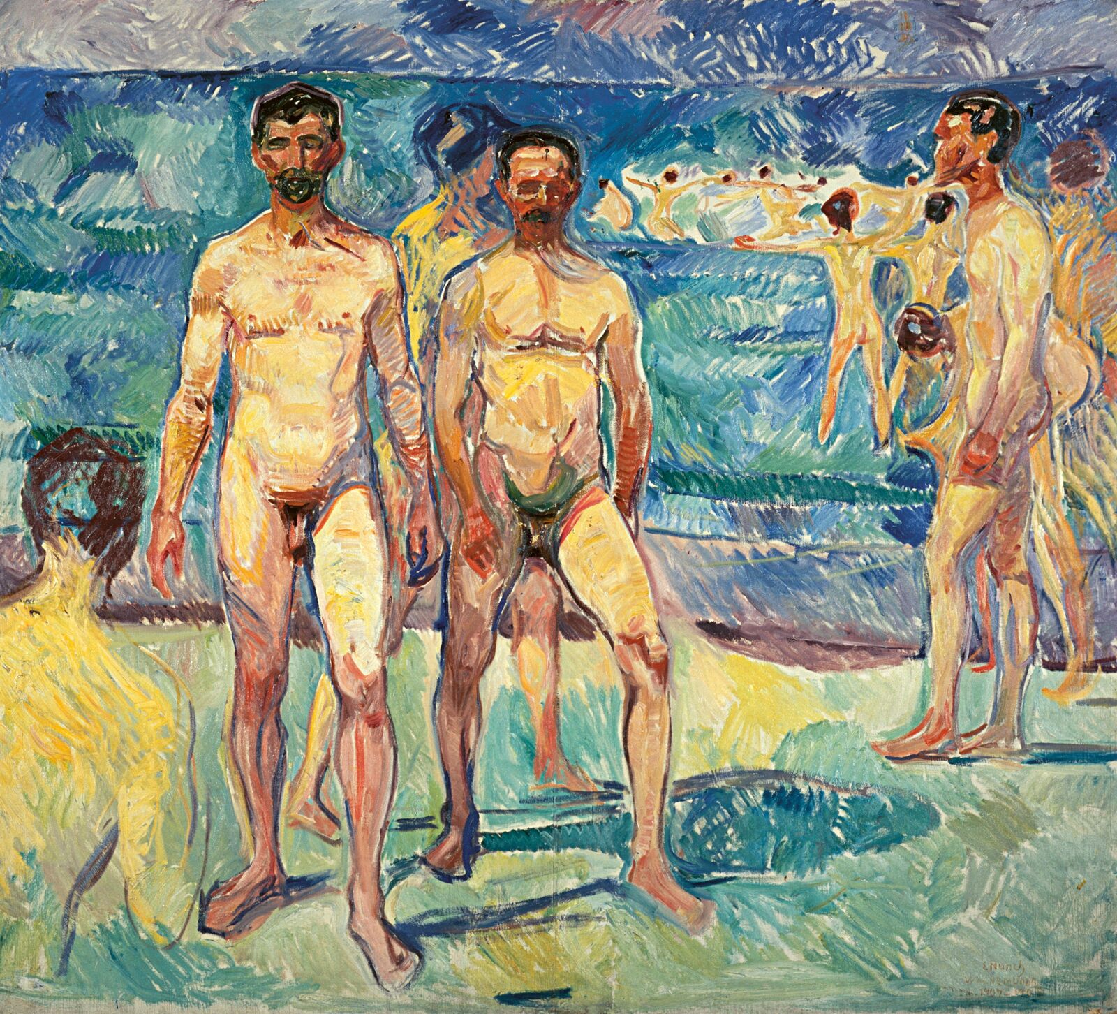 Health and physical vitality were recurring themes for Munch, especially after his recovery from alcoholism in 1908. 