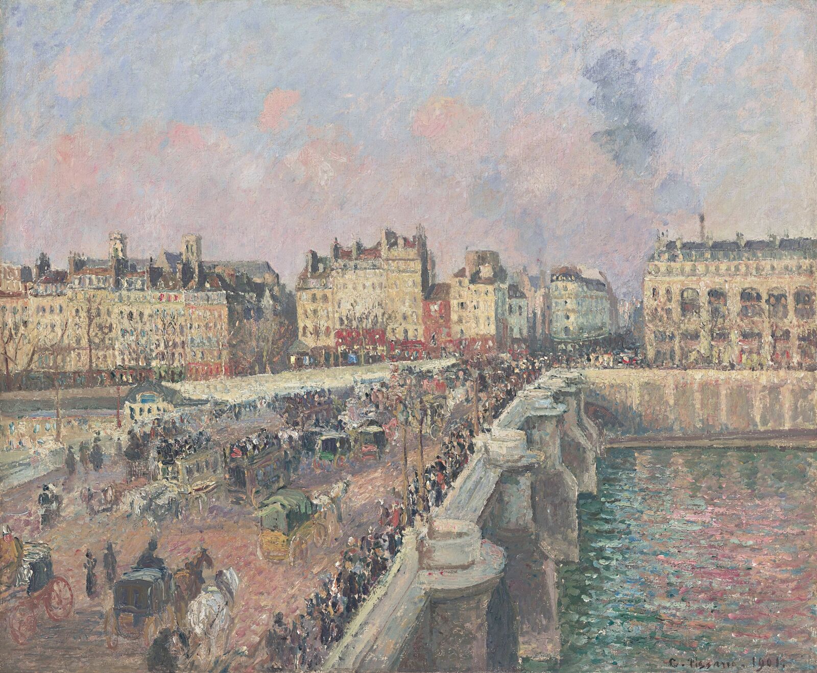  The Pont Neuf, built in the sixteenth century, is the oldest bridge in Paris. 
