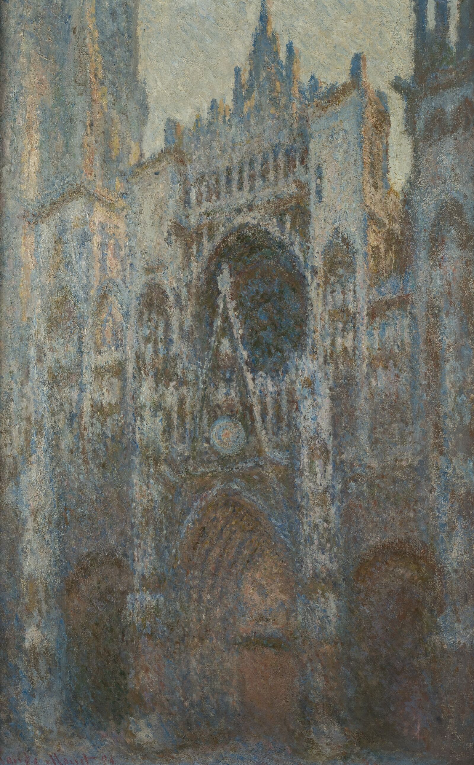  Claude Monet,  Kathedrale von Rouen , 1894 
Klassik Stiftung Weimar, Museen 
