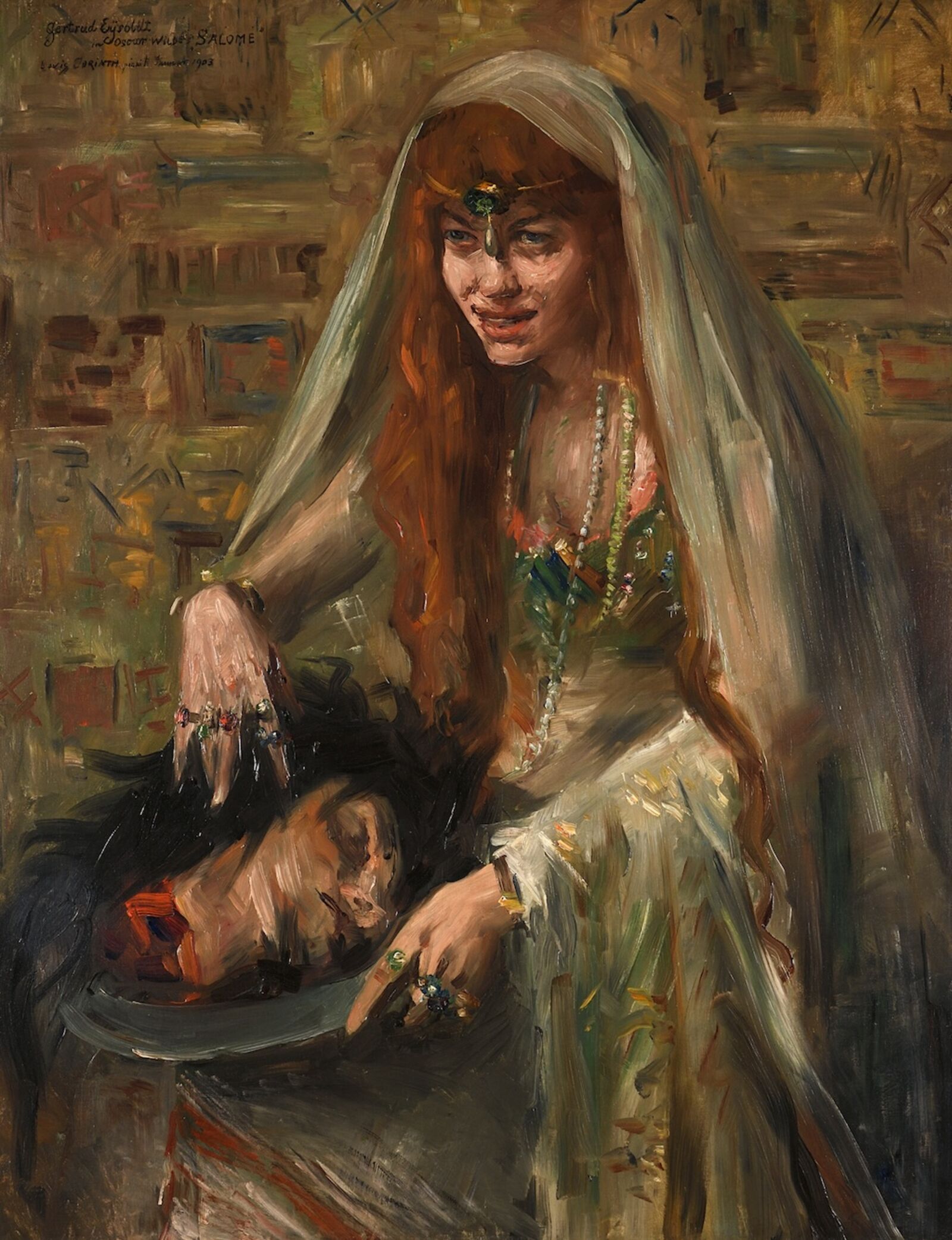  Lovis Corinth, Gertrud Eysoldt as Salome, 1903 
