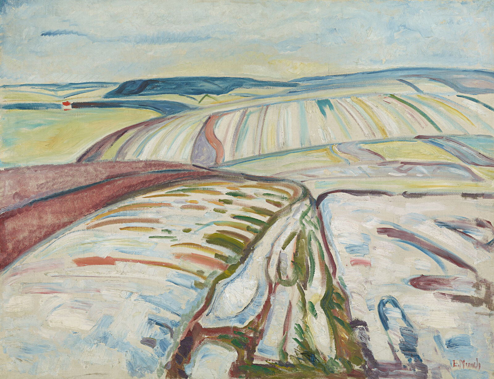 It’s hard to imagine a more powerful image of silent, wintry fields.