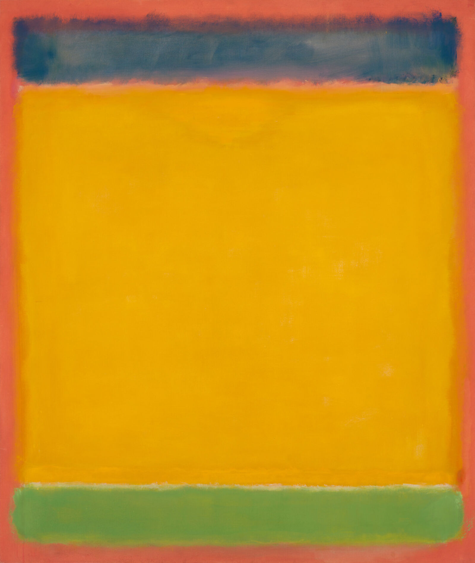 Mark Rothko: Untitled (Blue, Yellow, Green on Red), 1954