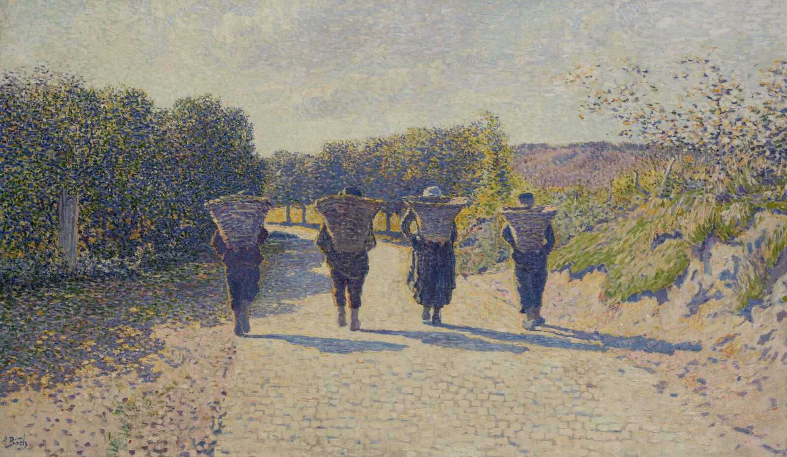 Anna Boch,  Rückkehr vom Fischfang , 1891, Privatsammlung, Belgien, Courtesy Virginie Devillez Fine Art 
