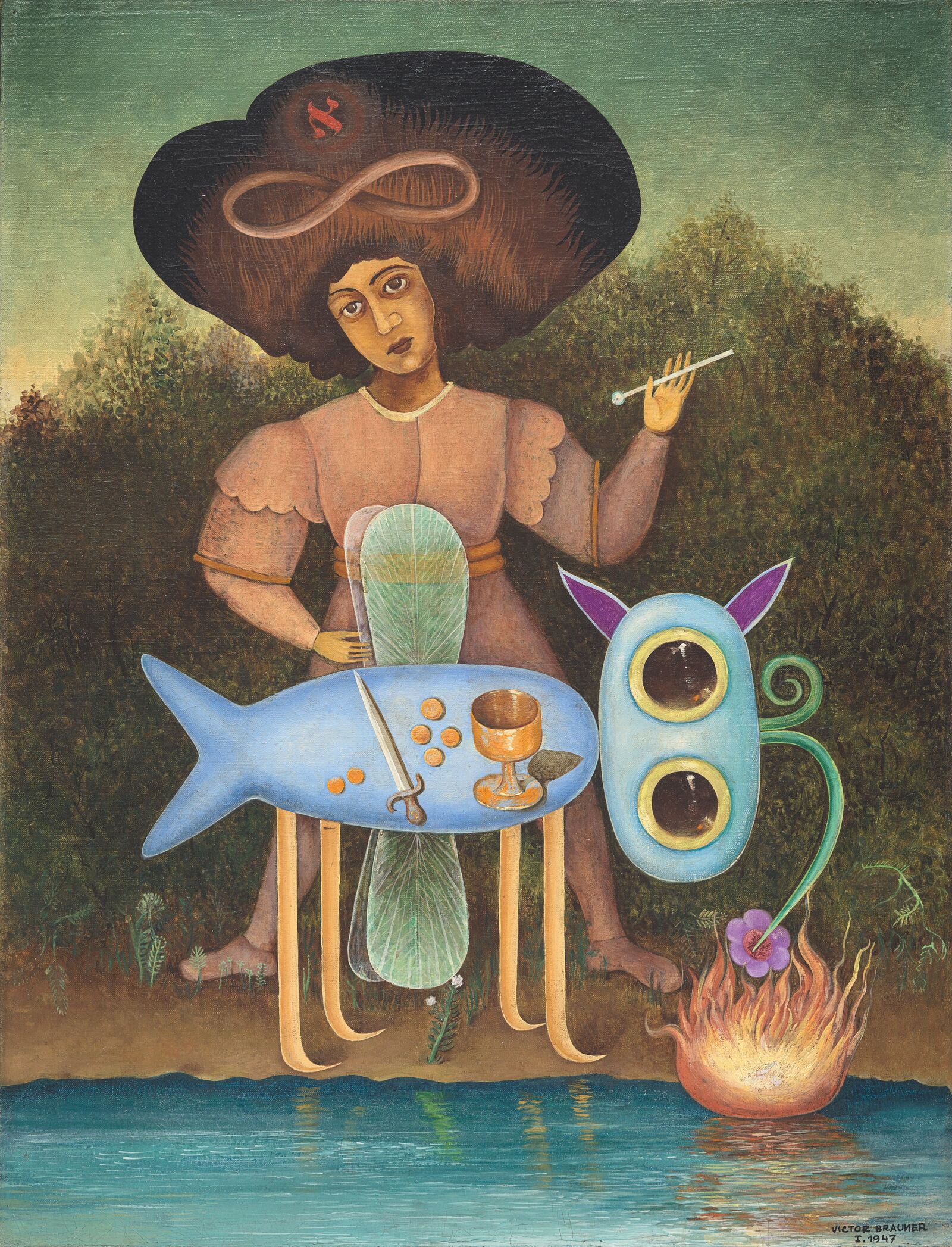 Victor Brauner: Der Surrealist , 1947, Peggy Guggenheim Collection, Venedig