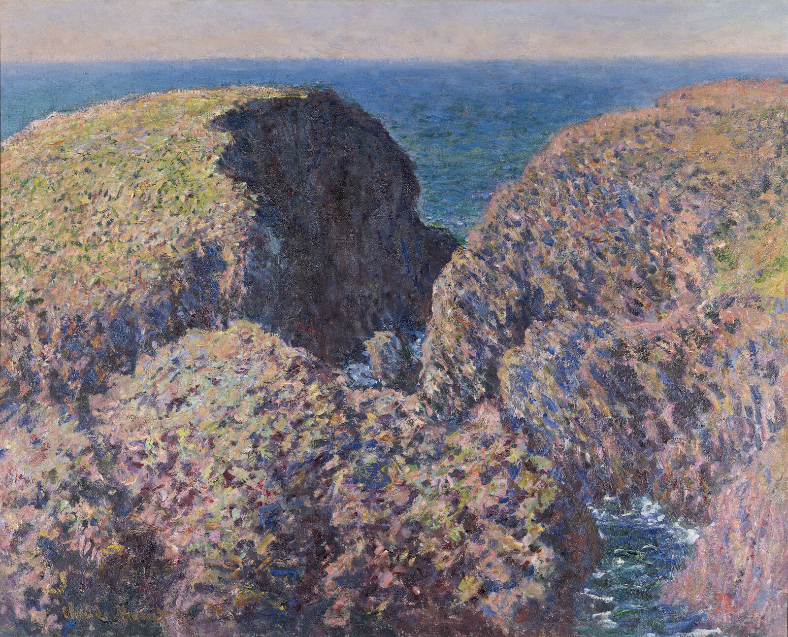  Claude Monet,  Felsblöcke von Belle-Île , 1886 
Kasser Mochary Collection 
