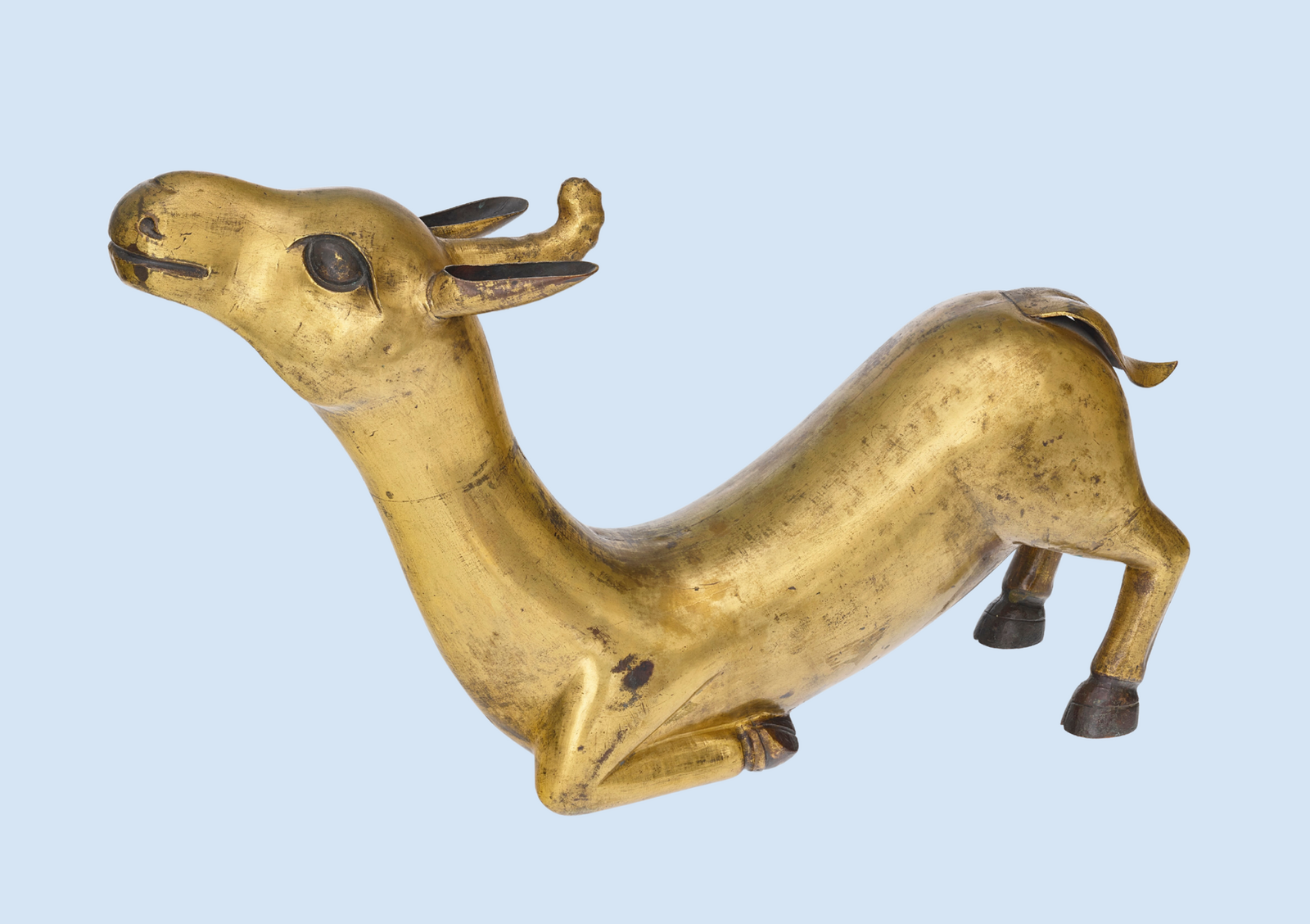 Tibetisch,  Einhörnige Gazelle,  18. Jahrhundert, Museum Rietberg, Zürich, Geschenk von Eduard von der Heydt