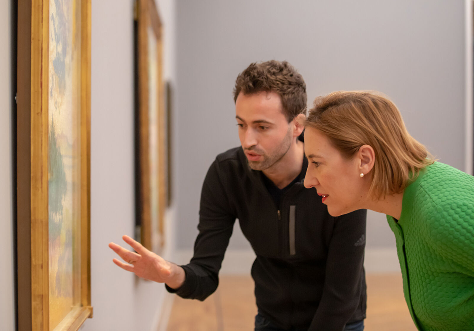  Daniel Zamani und Lisa Zeitz im Gespräch 
