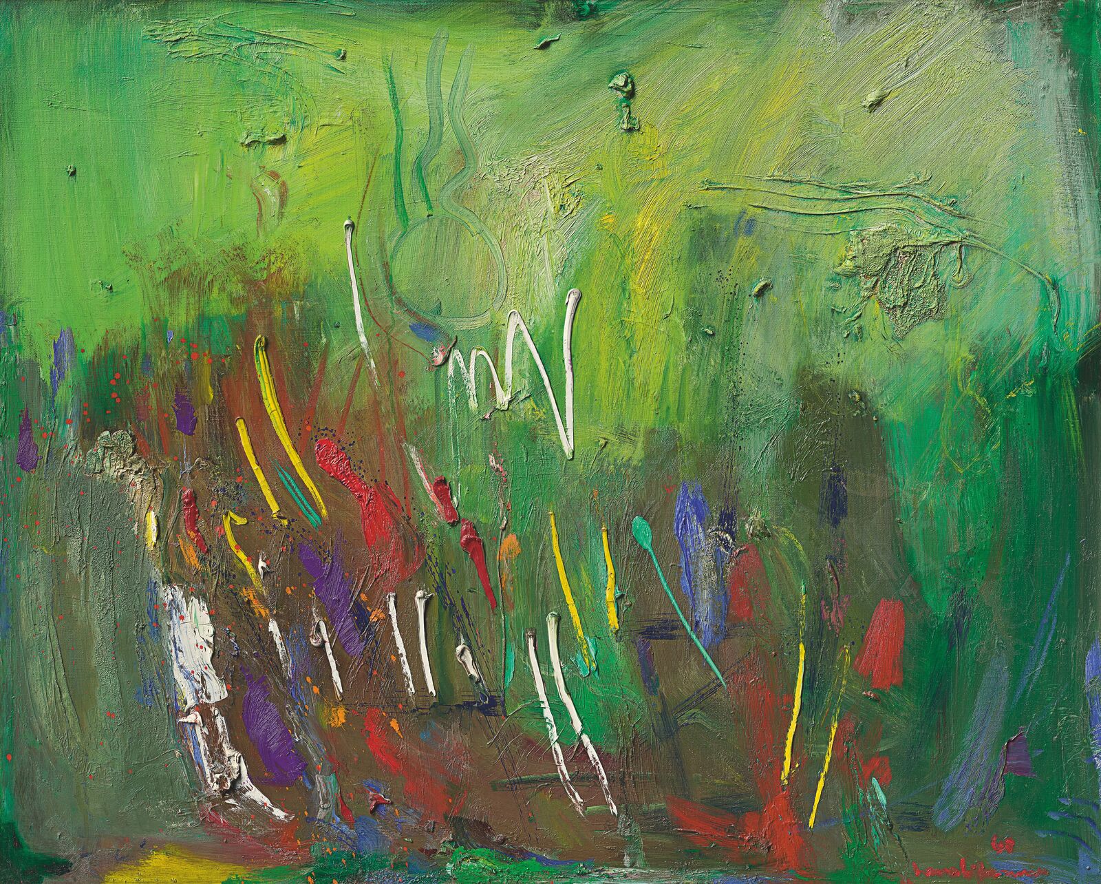 Nicht nur als Pädagoge prägte Hans Hofmann eine ganze Künstlergeneration: Der Begriff „Abstrakter Expressionismus“ wurde erstmals 1946 in einer Rezension zu Hofmanns Kunst verwendet und setzte sich wenig später als Sammelbegriff für Amerikanische Nachkriegsabstraktion durch.