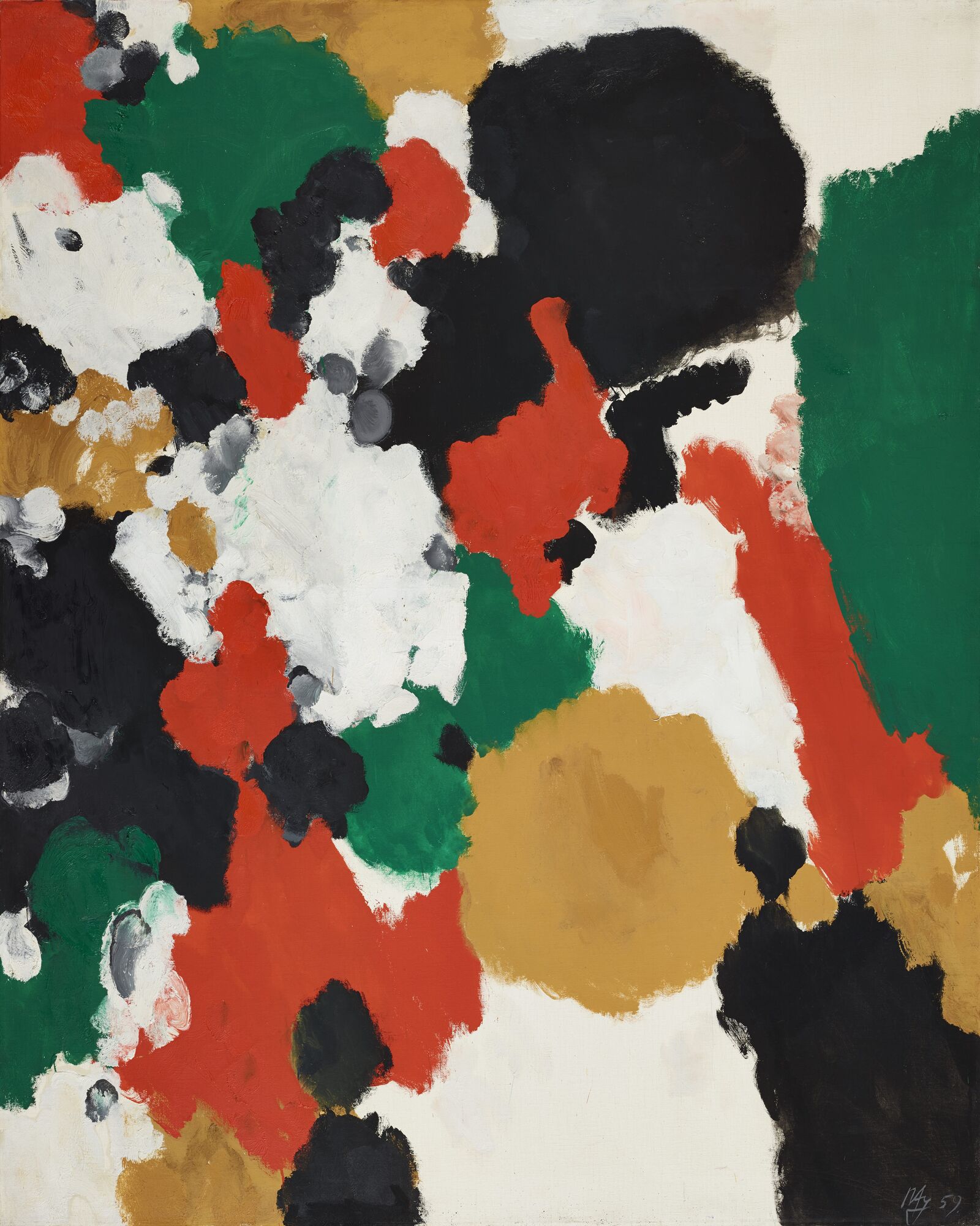 1956 ist eine Auswahl der Scheibenbilder von Ernst Wilhelm Nay auf der Biennale in Venedig zu sehen. Nay avanciert zu einem international renommierten Künstler. 