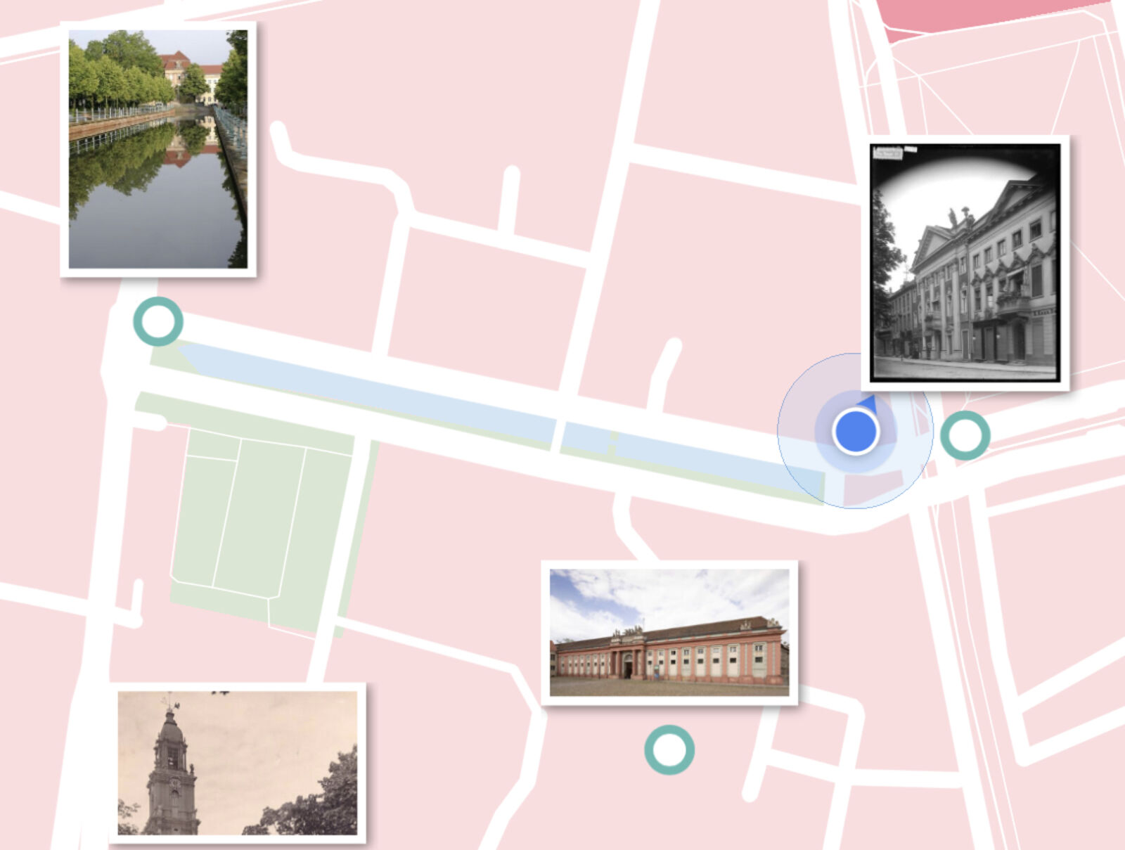 Screenshot Stadtspaziergang „Holland in Potsdam“