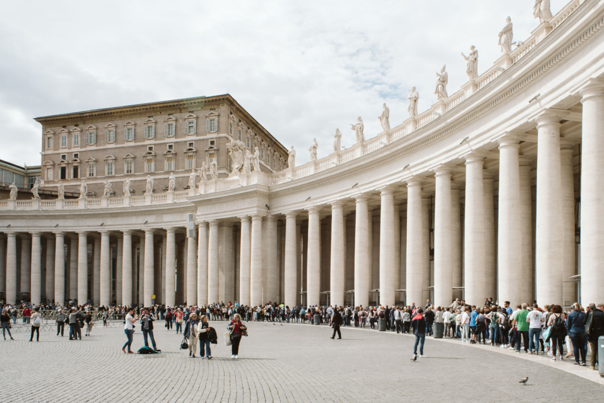  Colonnades, St. Peter's Square, Rome 
