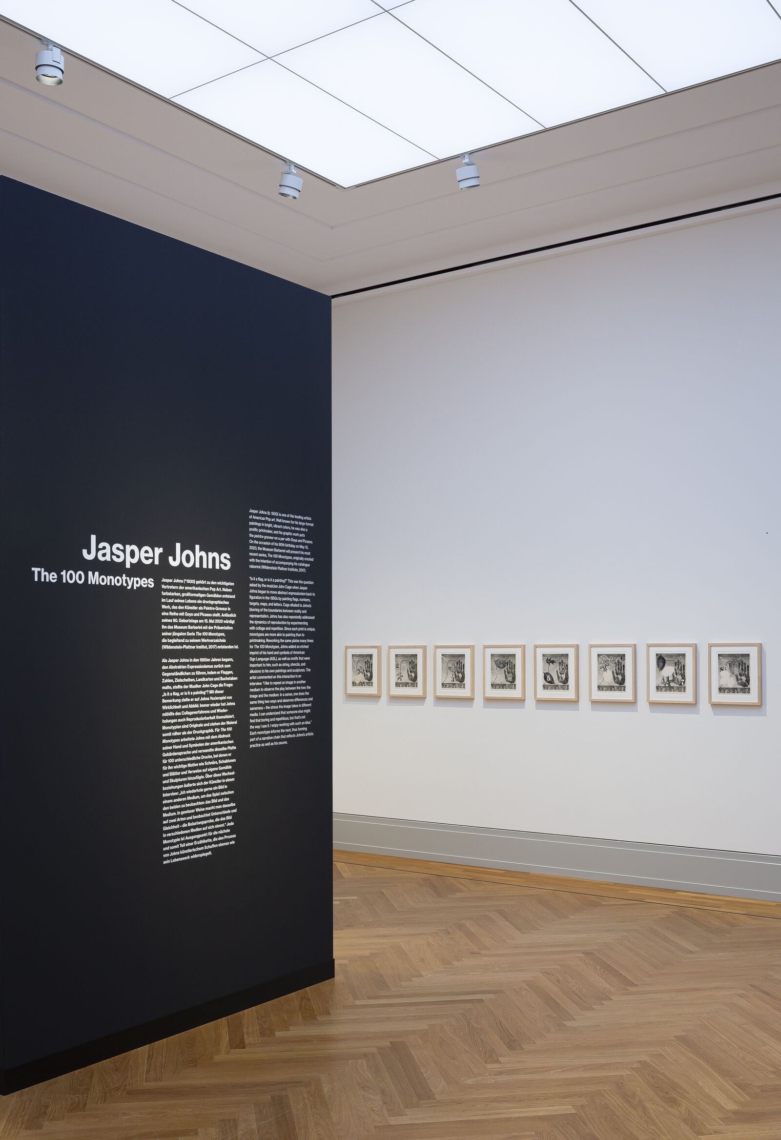 Jasper Johns: The 100 Monotypes, 2015