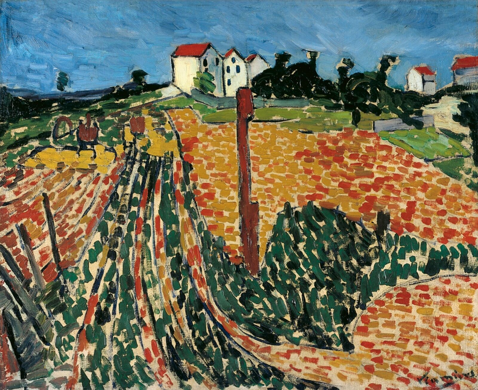Maurice de Vlaminck:  Route maraîchère,  1905, Kunst Museum Winterthur
