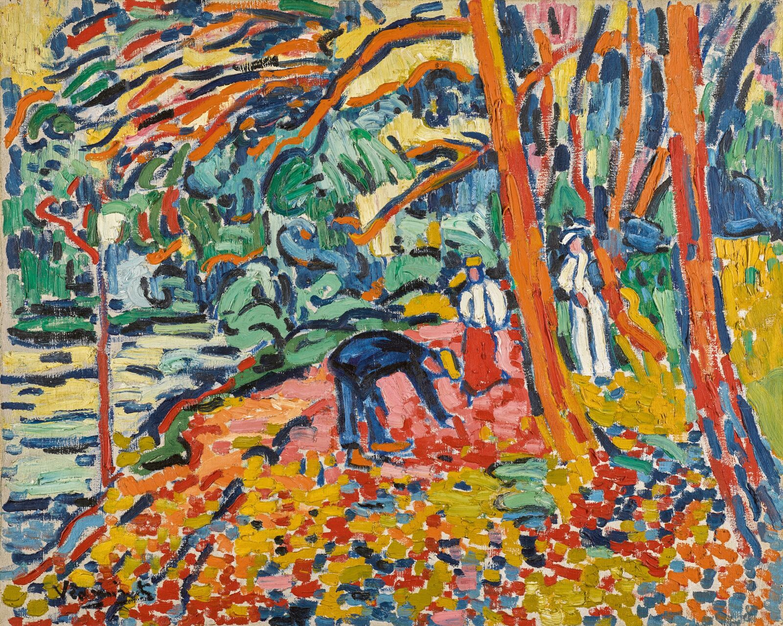 Maurice de Vlaminck: Waldlandschaft, 1906, Privatsammlung