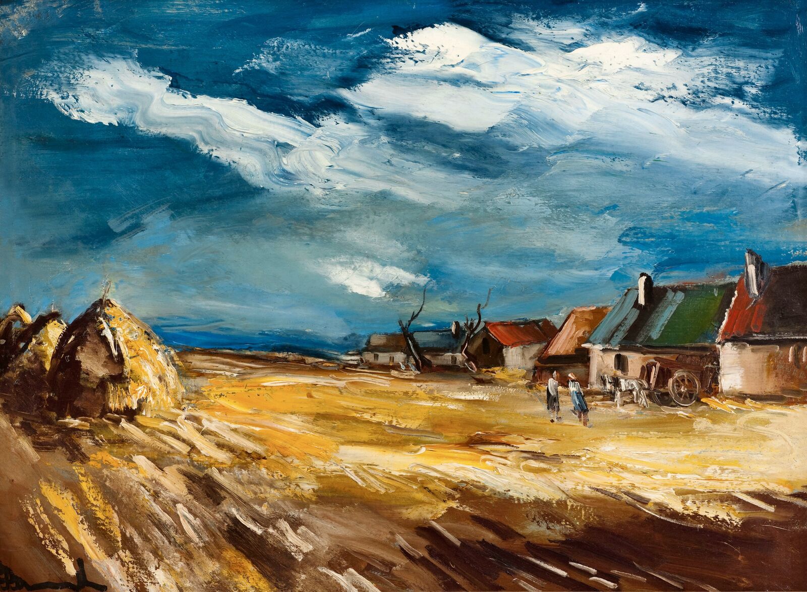 Maurice de Vlaminck:  Landschaft,  1930, Musée d’Art Moderne de la Ville de Paris