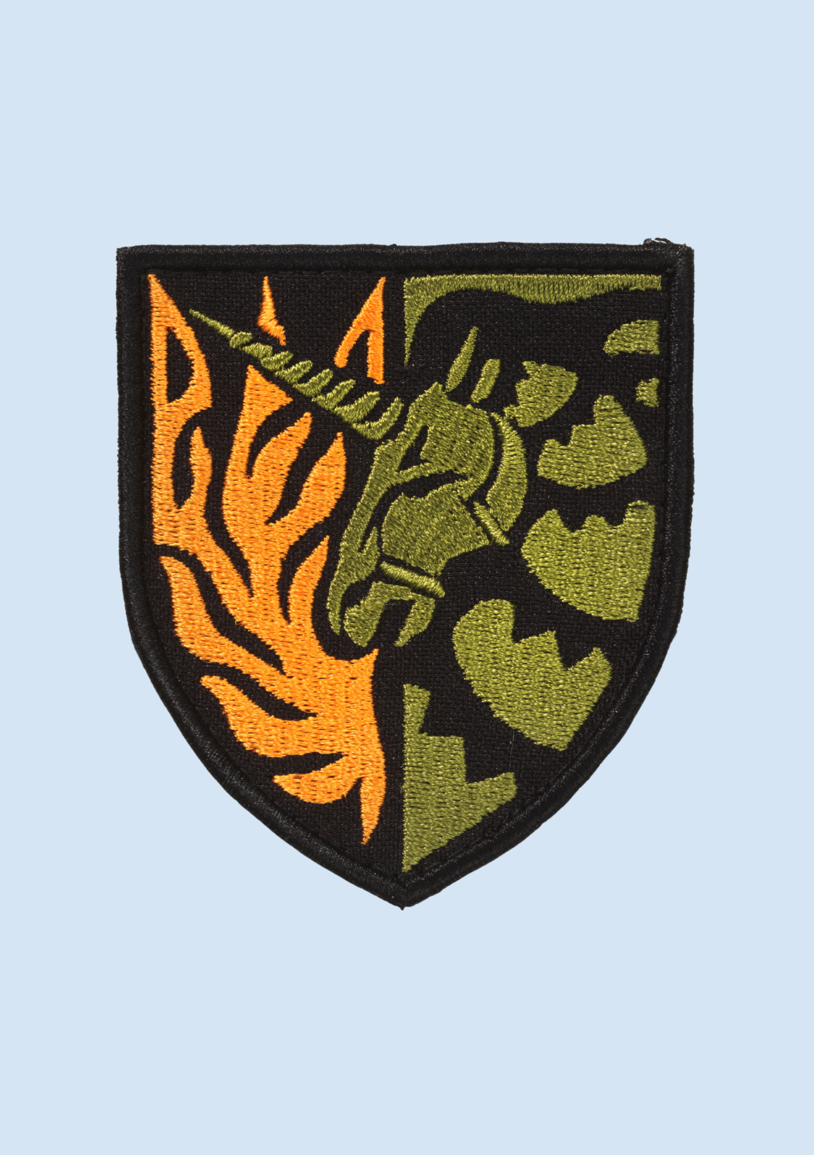 Queer soldiers in the Ukraine sew a bold unicorn emblem onto their uniforms.