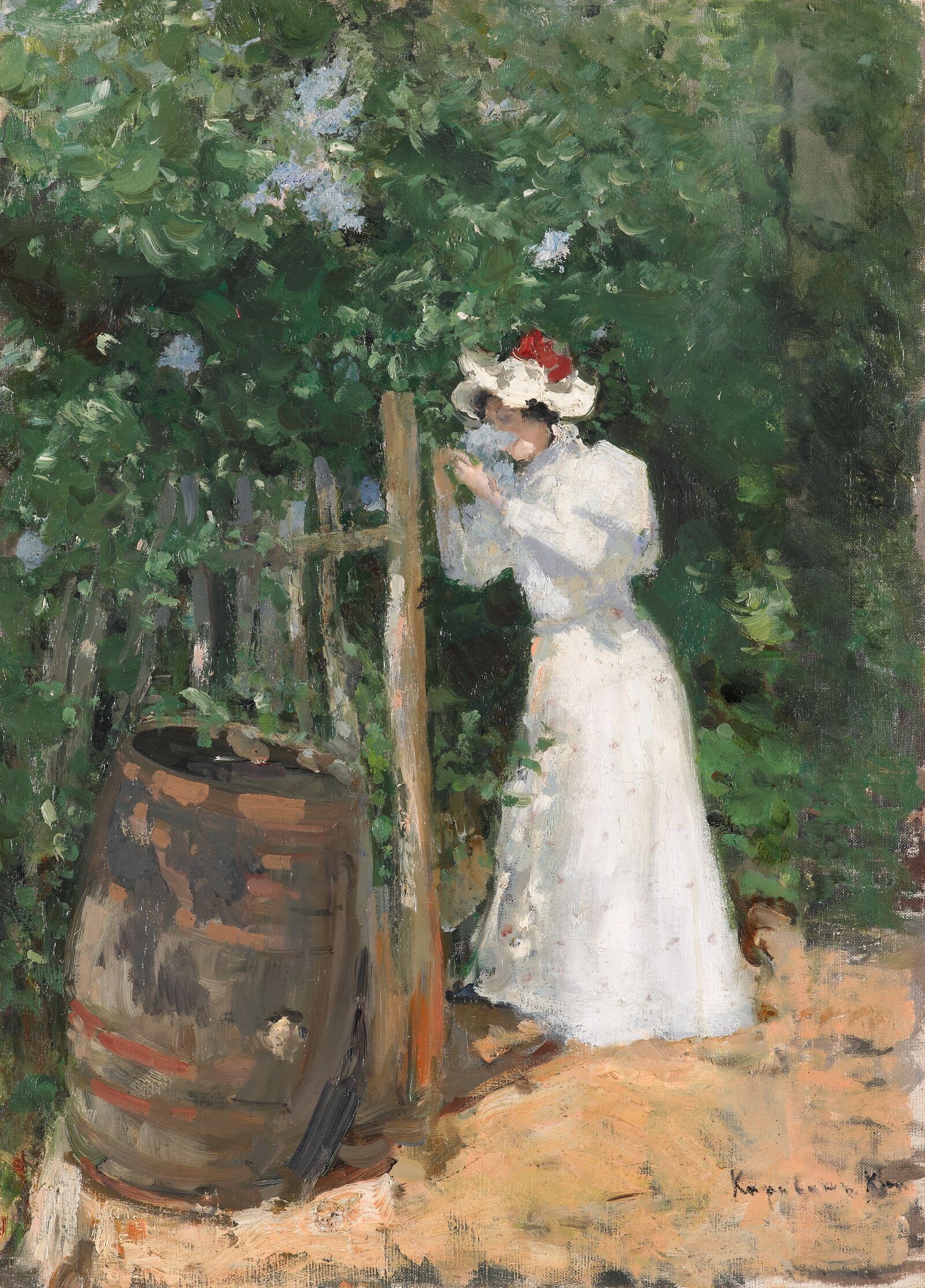 Konstantin Korovin: Summer: Lilac, 1895, State Tretyakov Gallery, Moscow