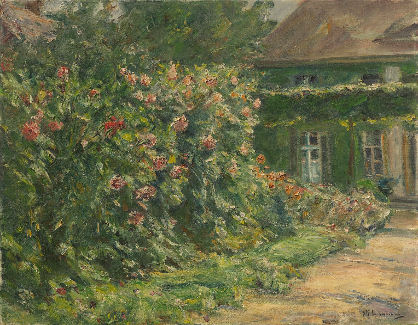 Max Liebermann: My House in Wannsee, 1926, Private Collection
