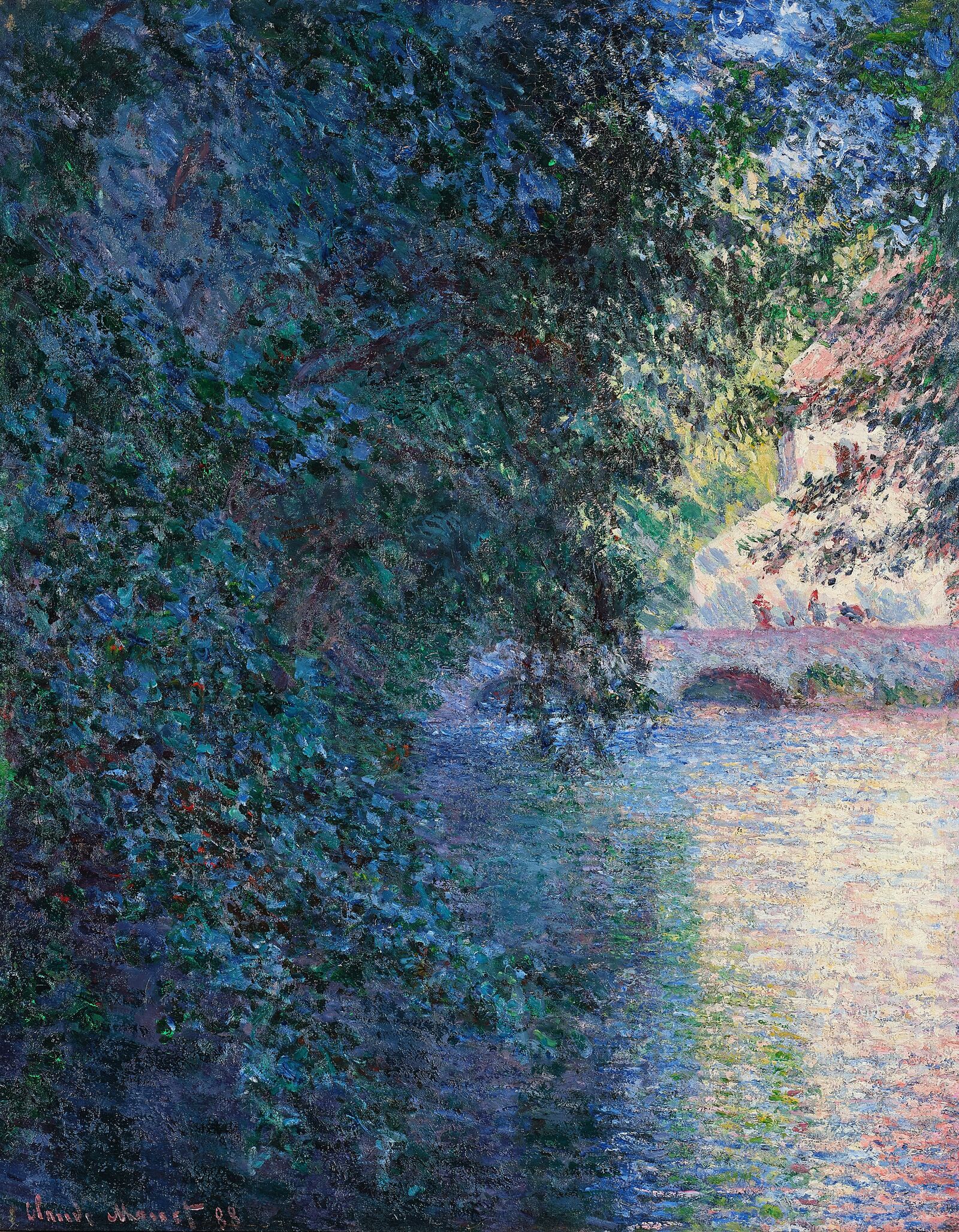 Claude Monet: Die Mühle von Limetz, 1888