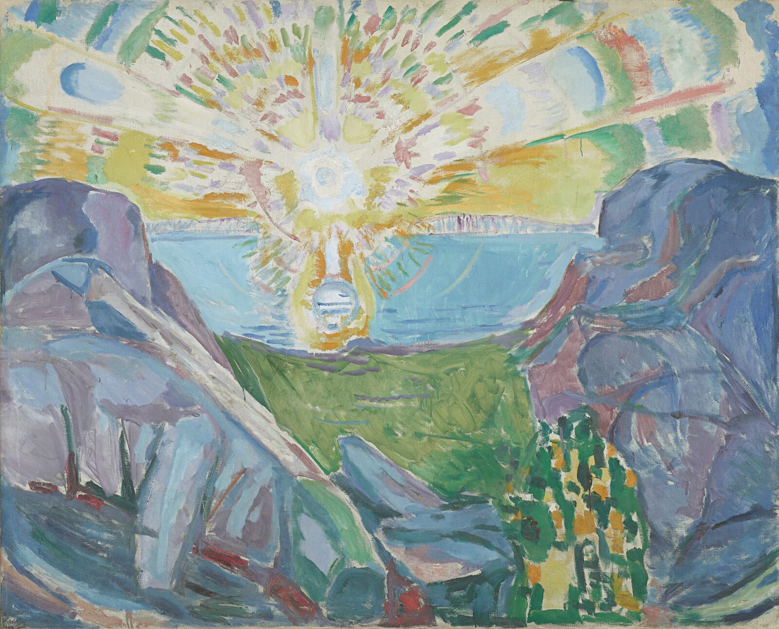 Edvard Munch: Die Sonne, 1910-13