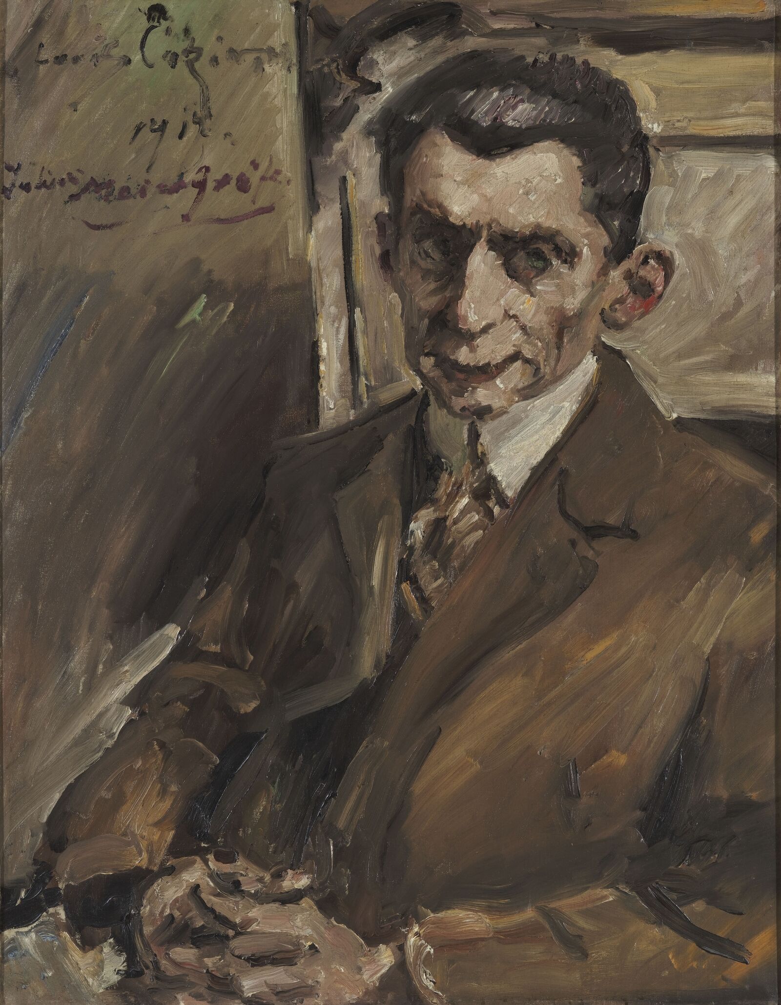  Lovis Corinth, Julius Meier-Graefe, 1917 
