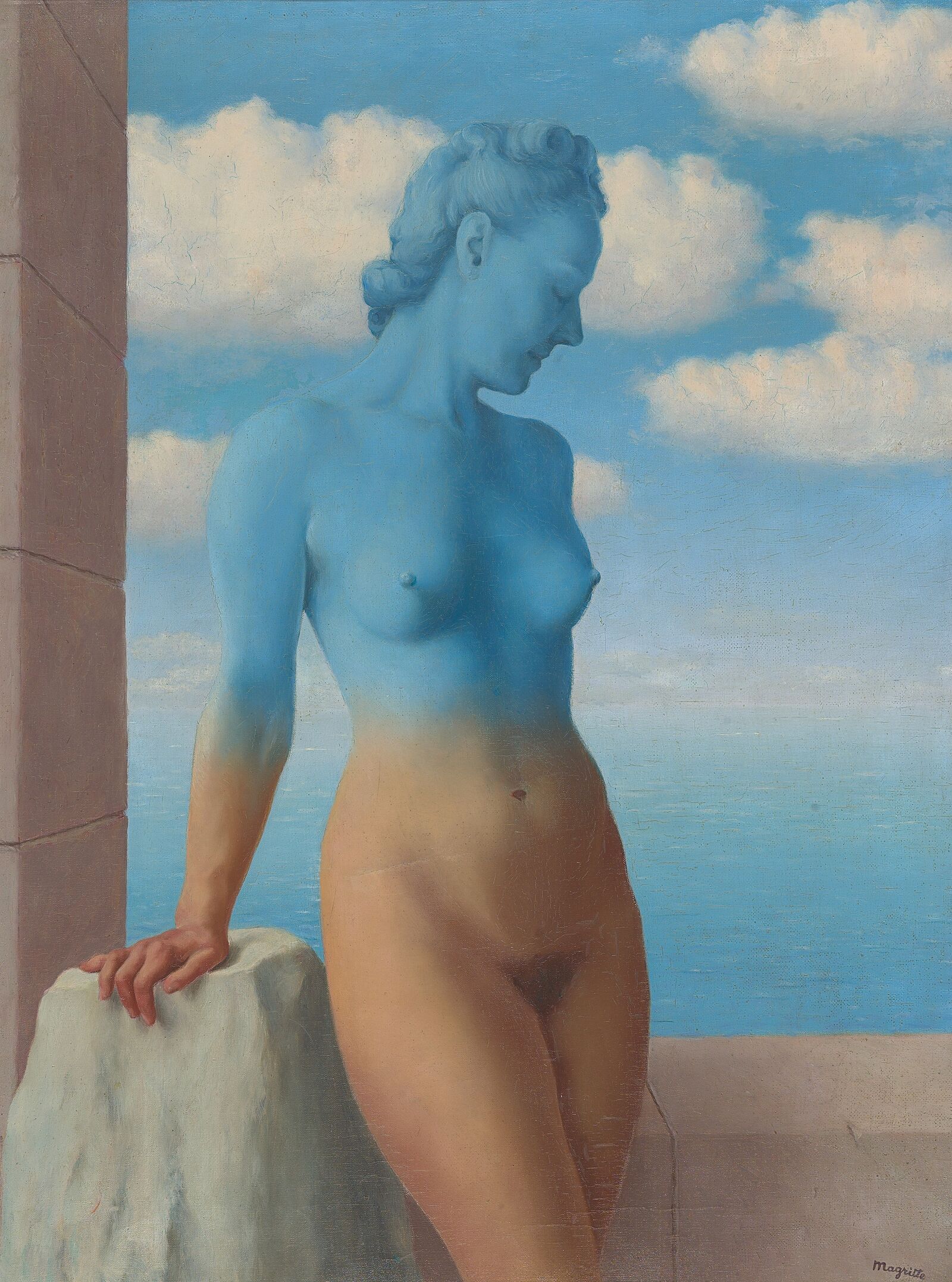 René Magritte, Schwarze Magie , 1945, Musées royaux des Beaux-Arts de Belgique, Brüssel