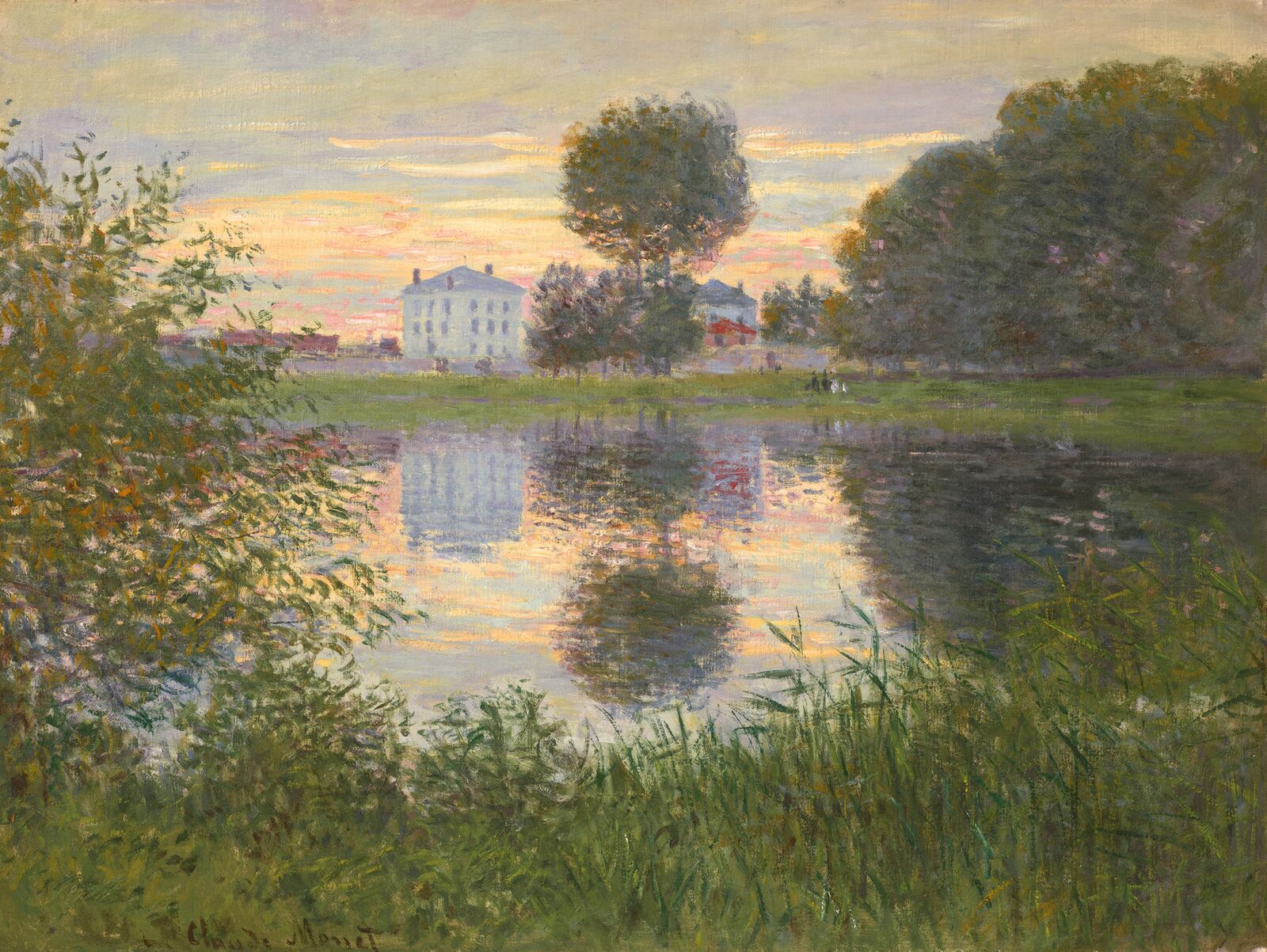 Claude Monet: The Ball-Shaped Tree, Argenteuil , 1876, Hasso Plattner Collection