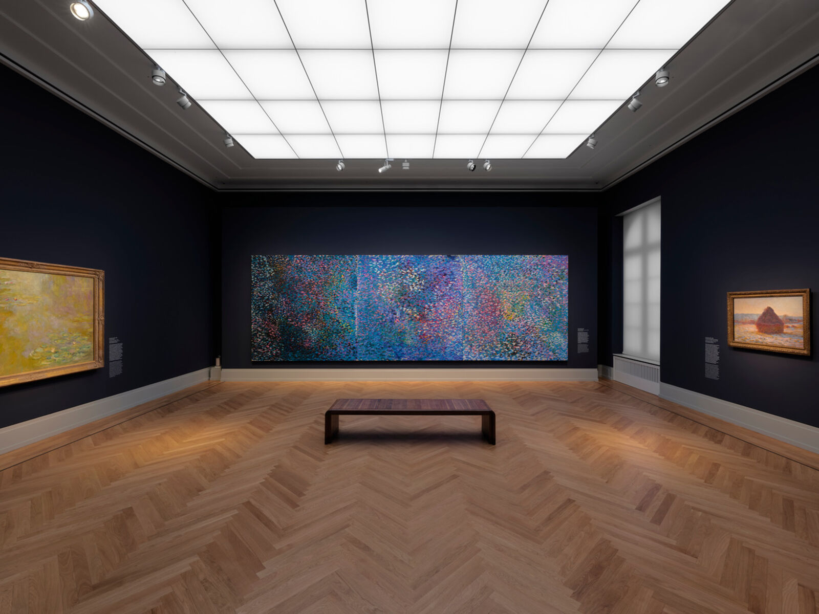  Installation videw:&nbsp; Oscar Murillo.&nbsp;Collective Osmosis , DAS MINSK/Museum Barberini 
