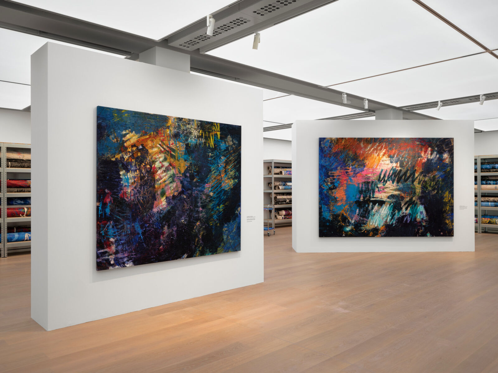  Installation view:&nbsp;Oscar Murillo.&nbsp;Collective Osmosis, DAS MINSK/Museum Barberini 
