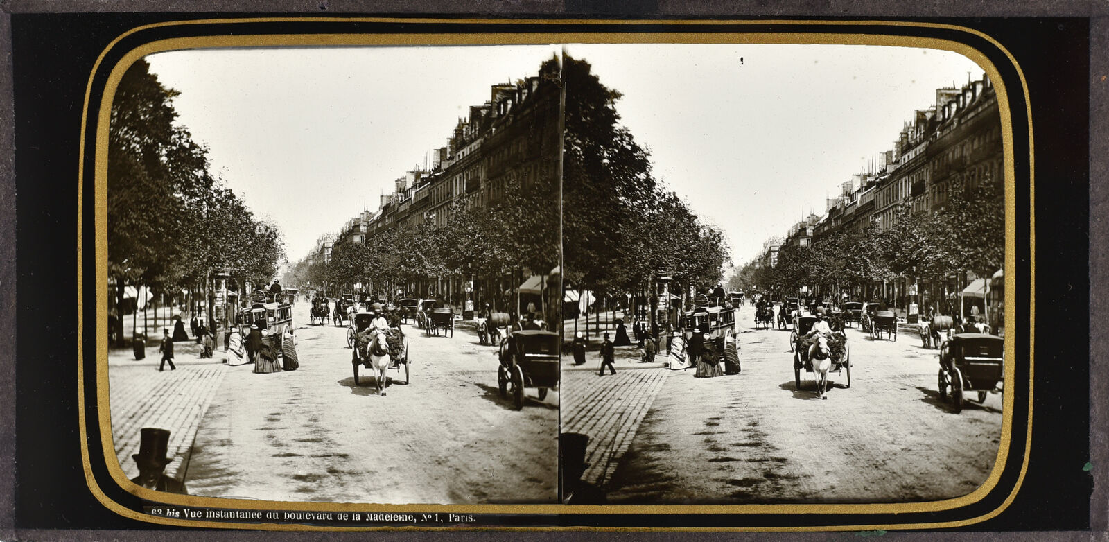 Kutschen, Passanten, Verkehrsgetümmel: Die Momentaufnahmen aus dem Straßenleben faszinierten die Zeitgenossen. 
