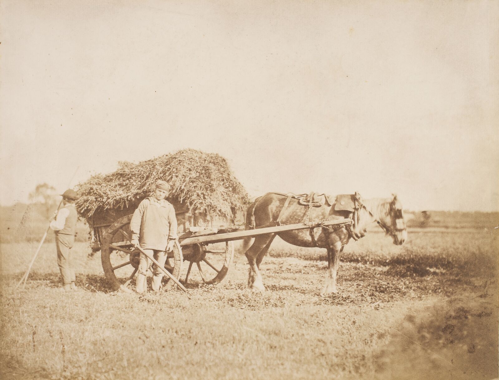  Der britische Photograph William Sherlock schuf in den 1850er Jahren Aufnahmen des ländlichen Lebens. 
