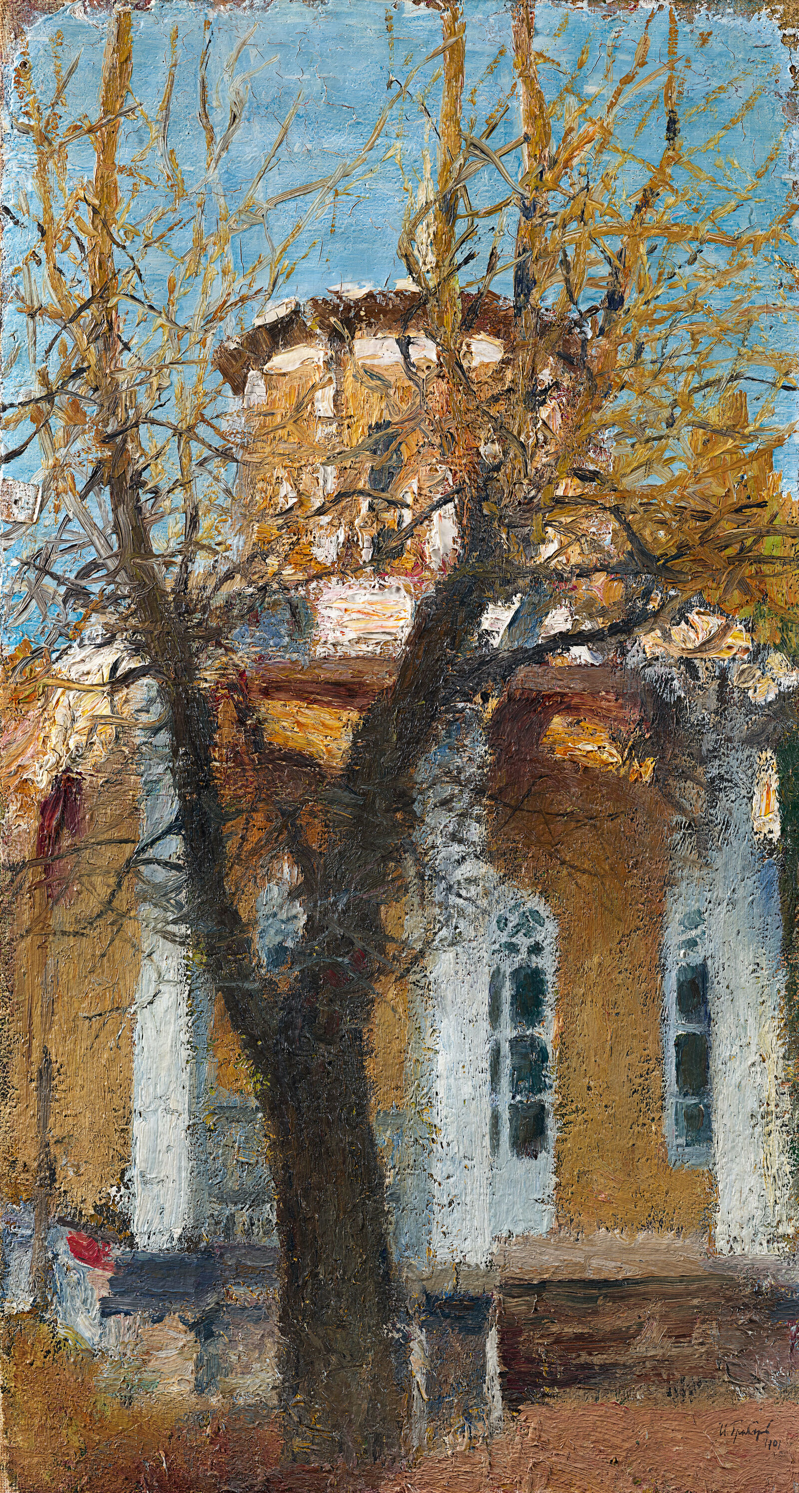 Igor Grabar:  Sonnenstrahl,  1901, Staatliche Tretjakow-Galerie, Moskau