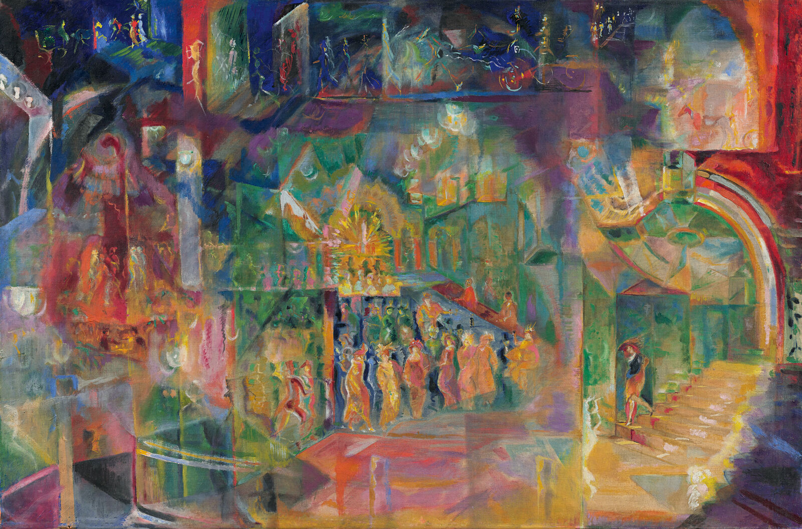 Georgy Iakulov: Bar, 1915, State Tretyakov Gallery, Moscow