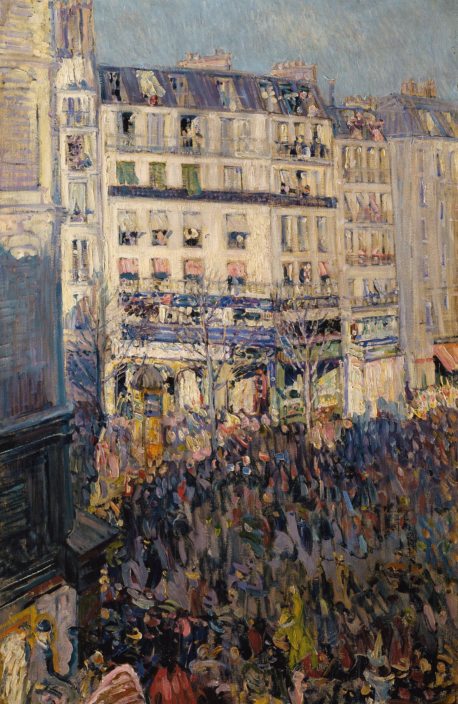 Nicolas Tarkhoff: Carnival Day in Paris, 1900, State Tretyakov Gallery, Moscow