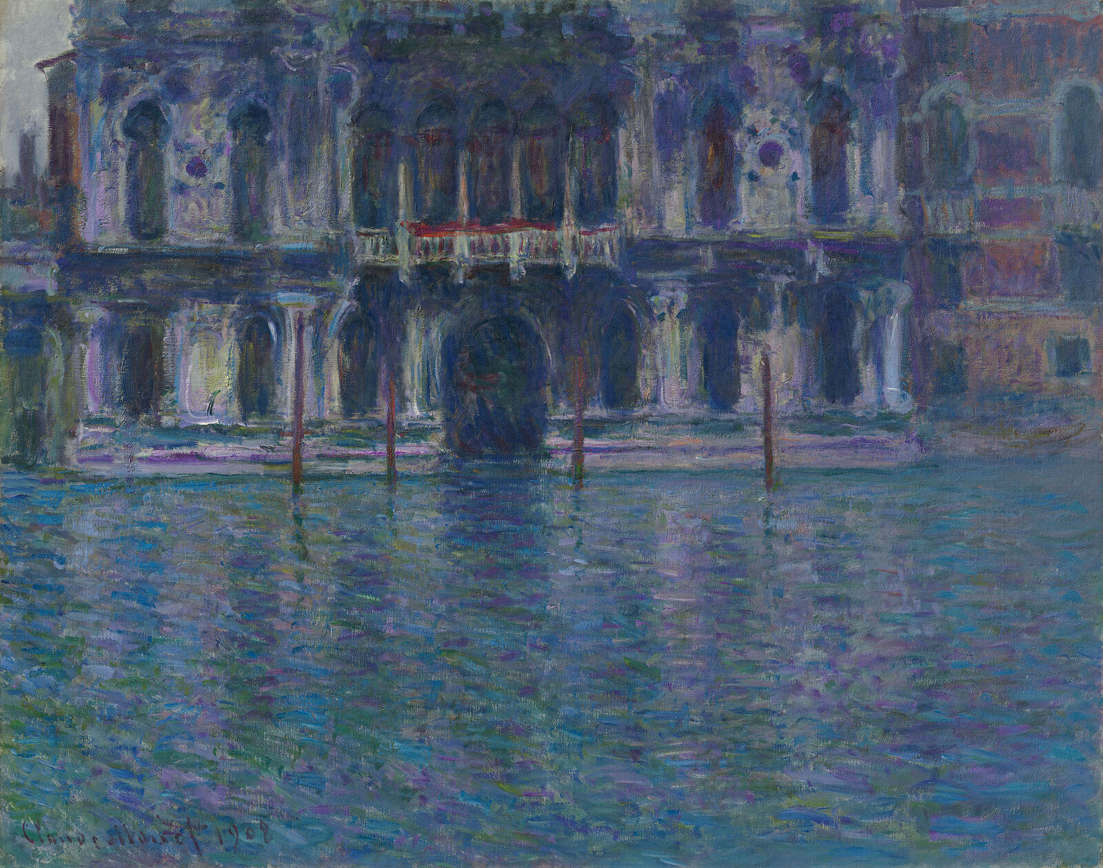 Claude Monet: The Palazzo Contarini, 1908